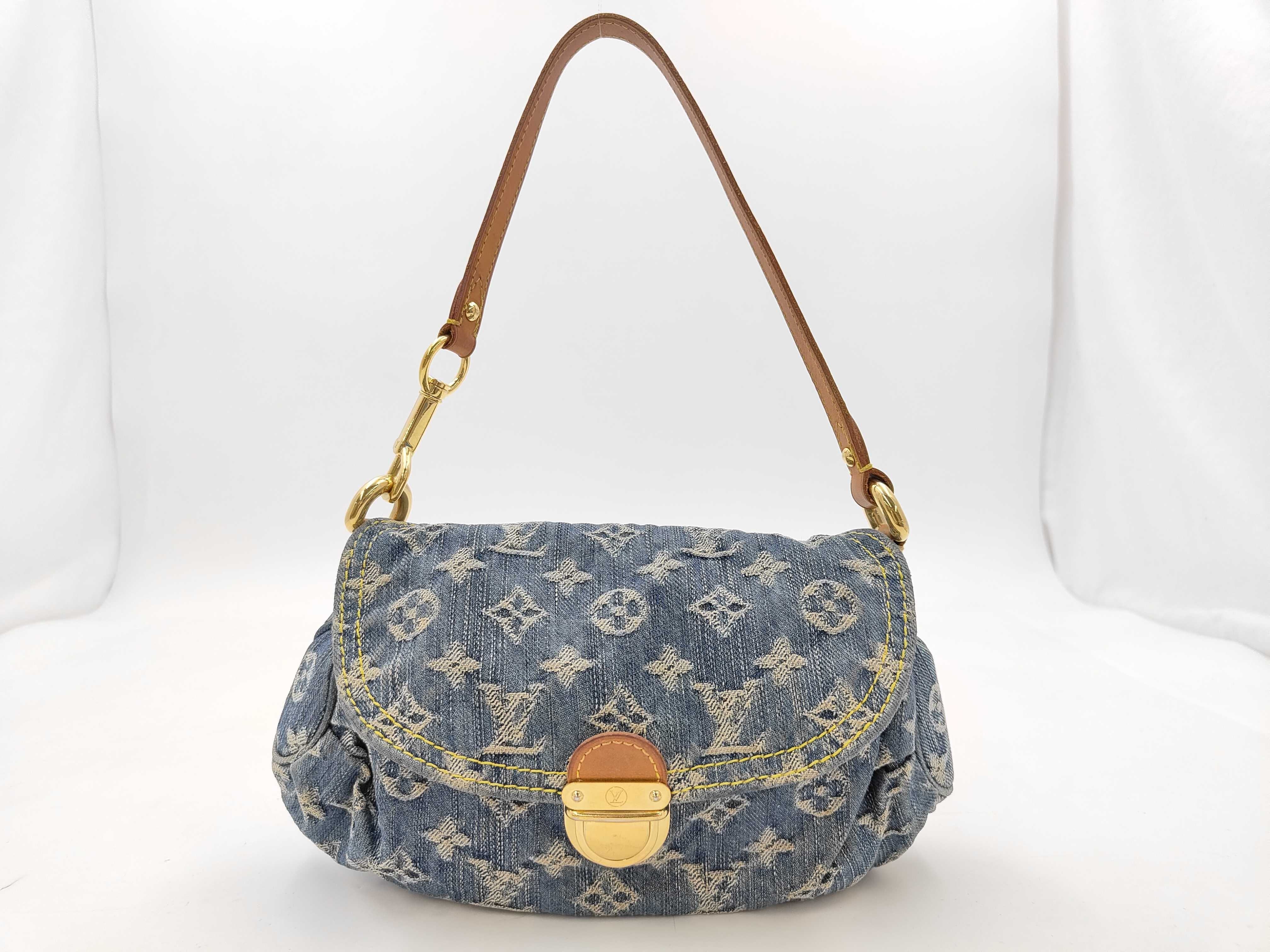 LOUISVUITTON Monogram Denim Mini Pretty M95050 CA0076 Handbag