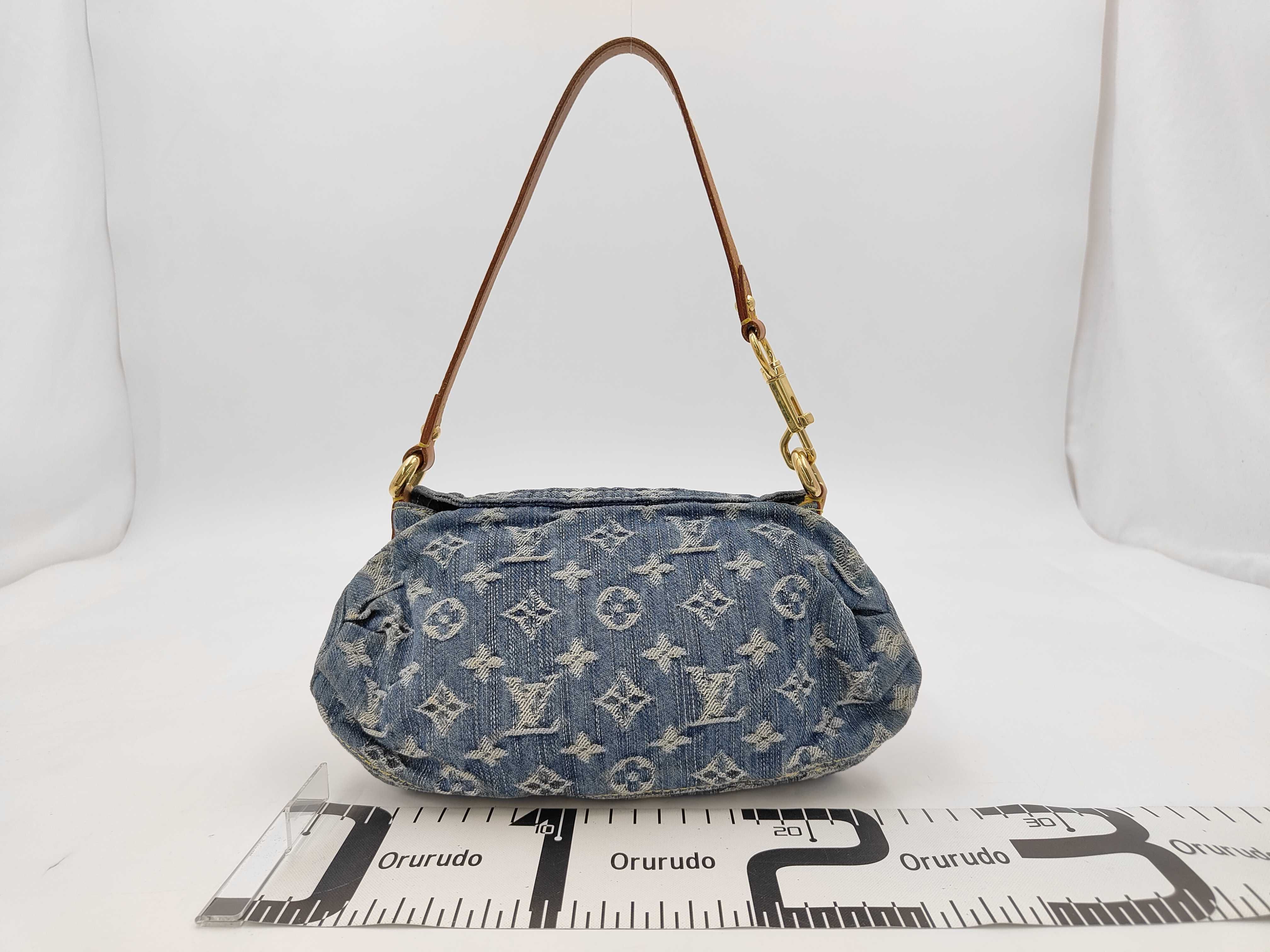 LOUISVUITTON Monogram Denim Mini Pretty M95050 CA0076 Handbag — view 2