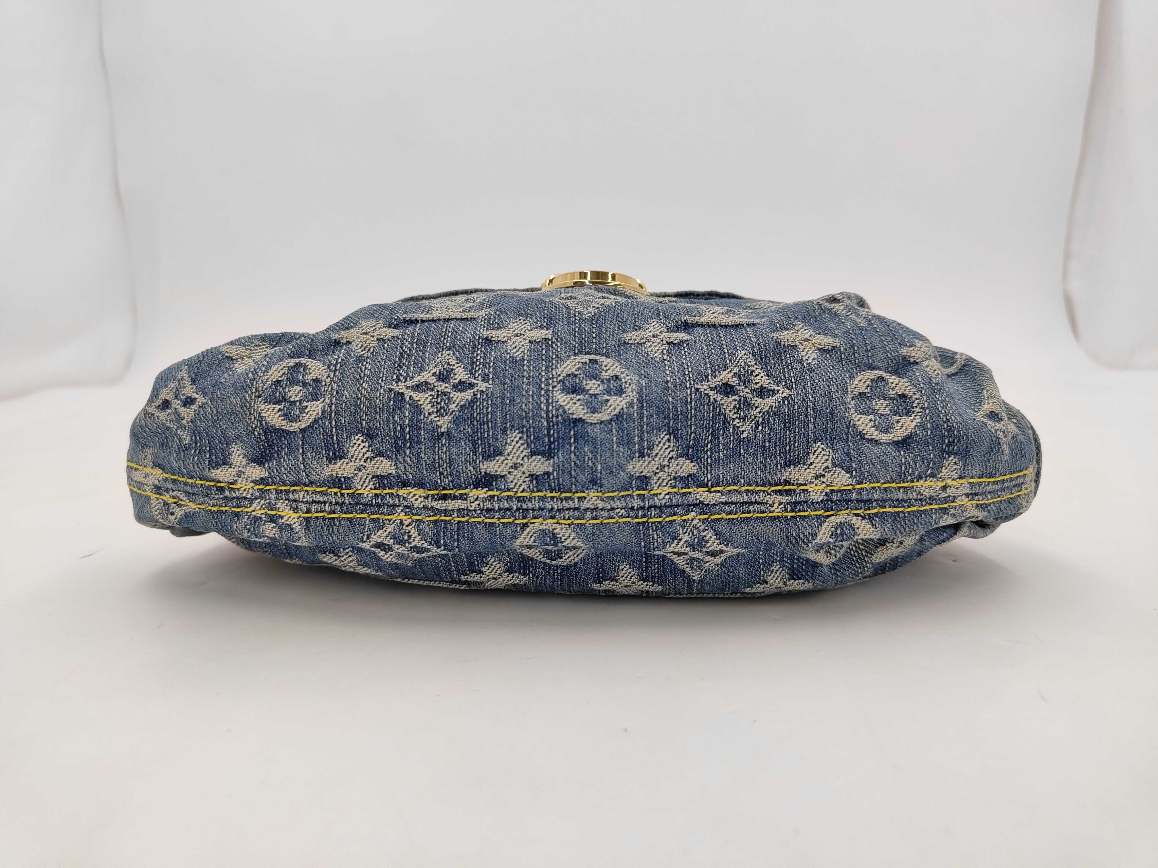 LOUISVUITTON Monogram Denim Mini Pretty M95050 CA0076 Handbag — view 6