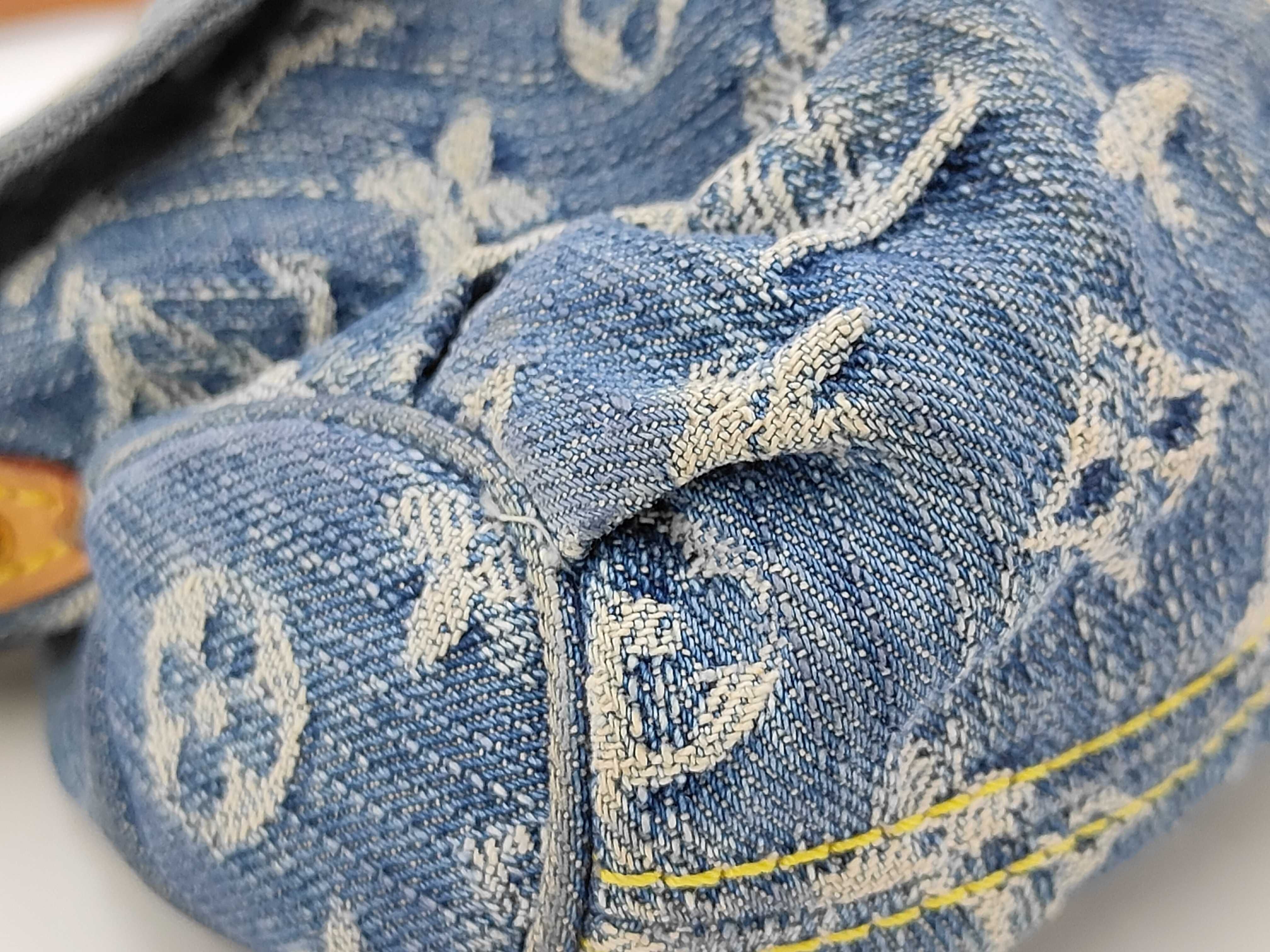 LOUISVUITTON Monogram Denim Mini Pretty M95050 CA0076 Handbag — view 7
