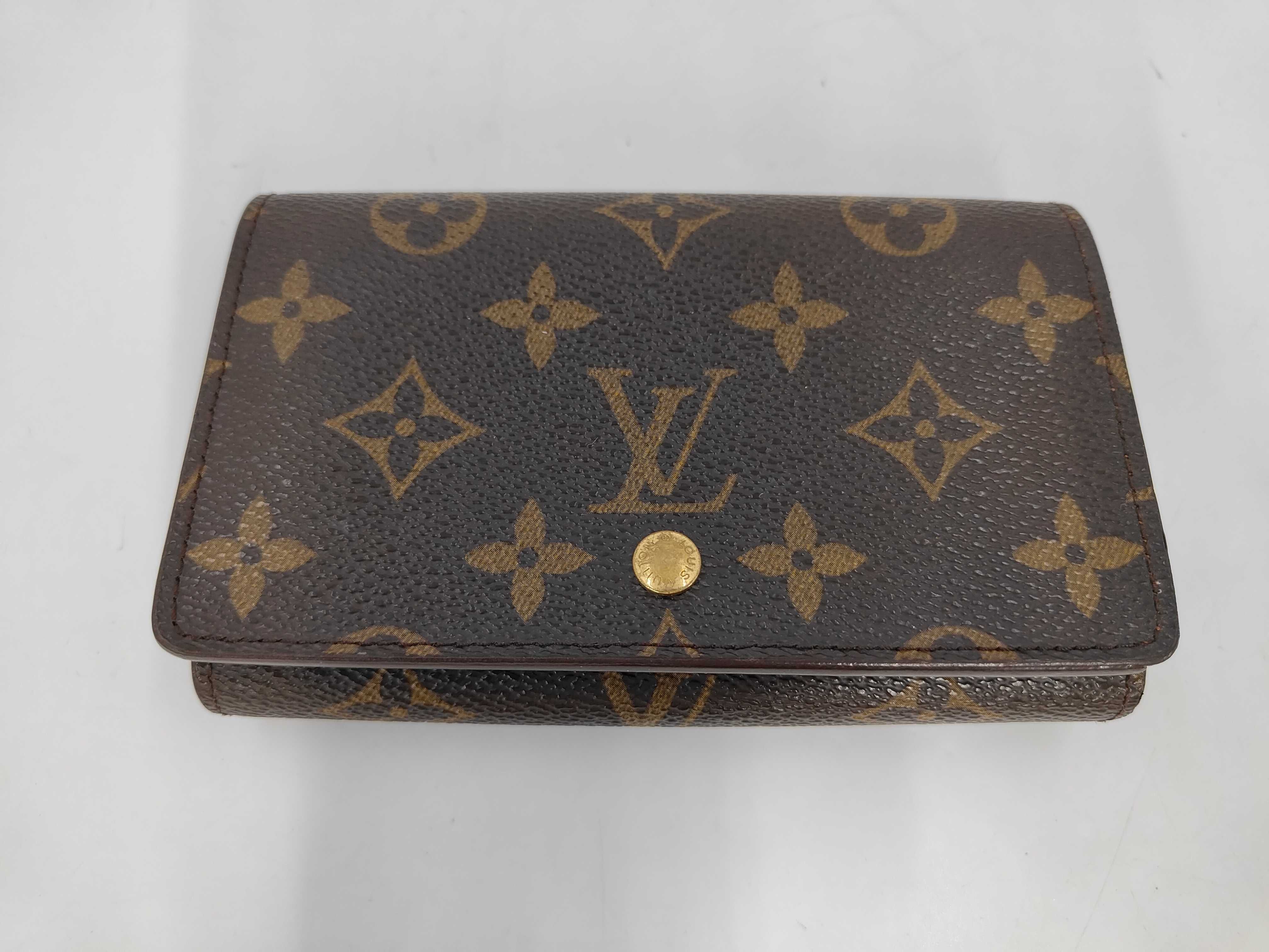 Monogram L-shaped Wallet