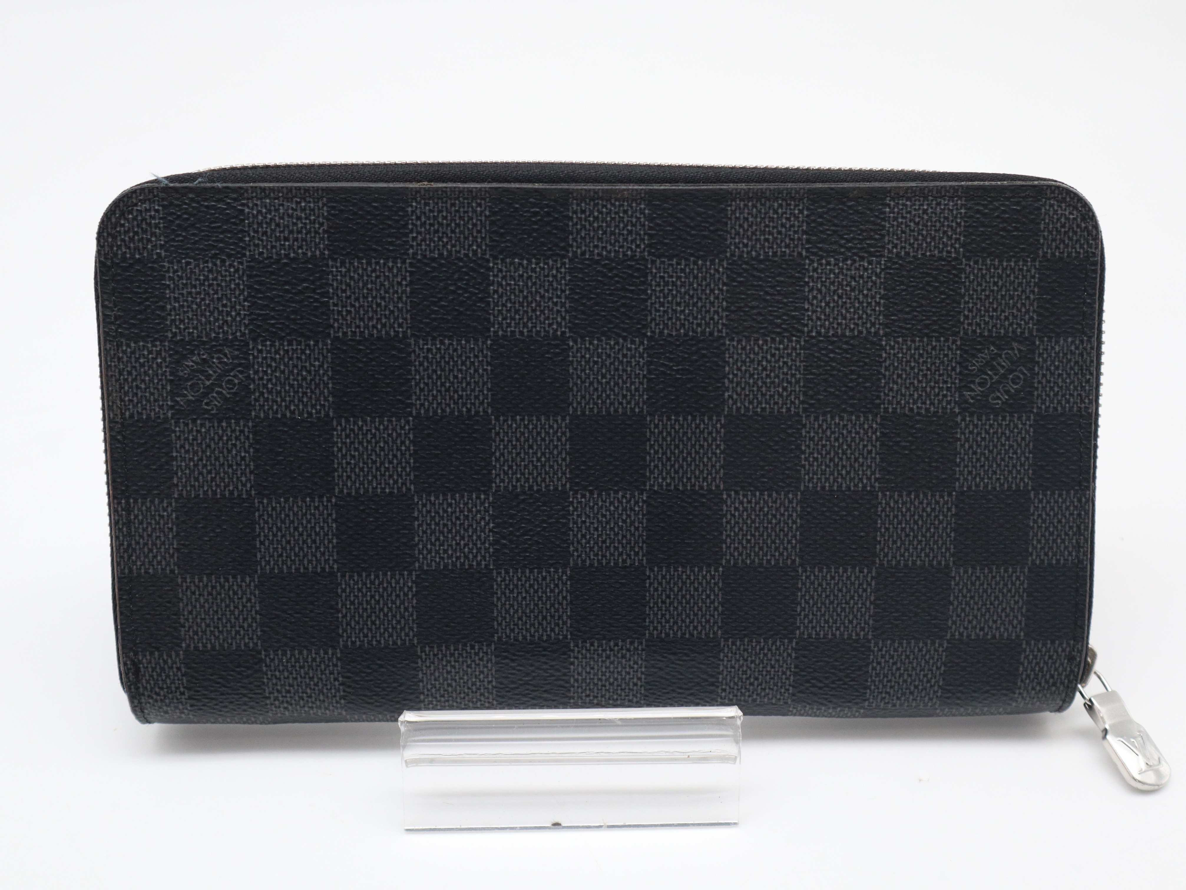 N60111 Damier Graphite Zippy Organizer NM Wallet — view 2