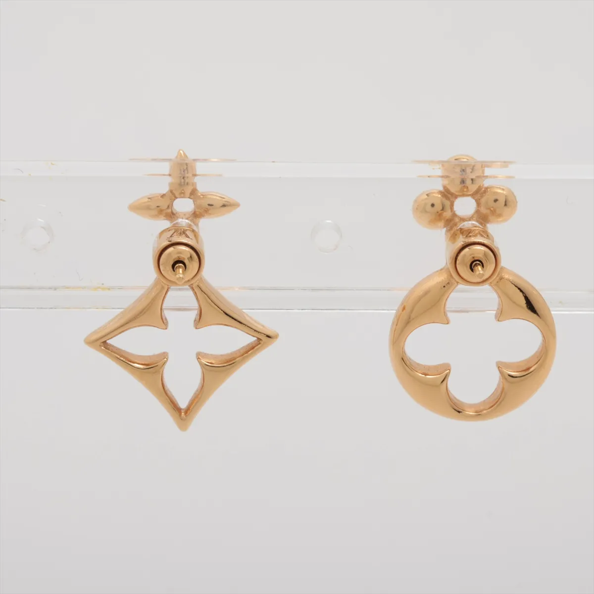 M00770 LV Flowergram Earrings LE1213 Earrings (Pair) GP Gold — view 2