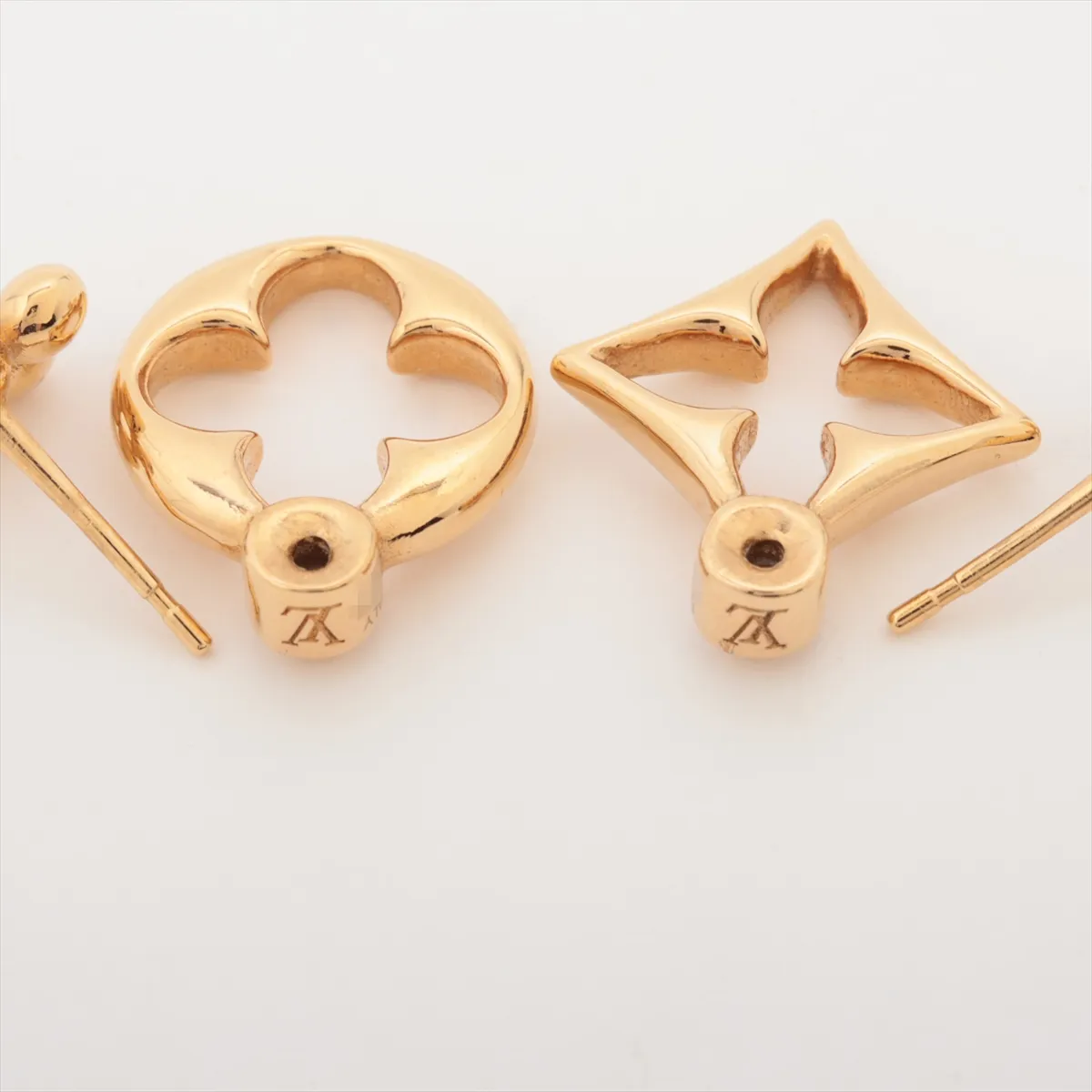 M00770 LV Flowergram Earrings LE1213 Earrings (Pair) GP Gold — view 4