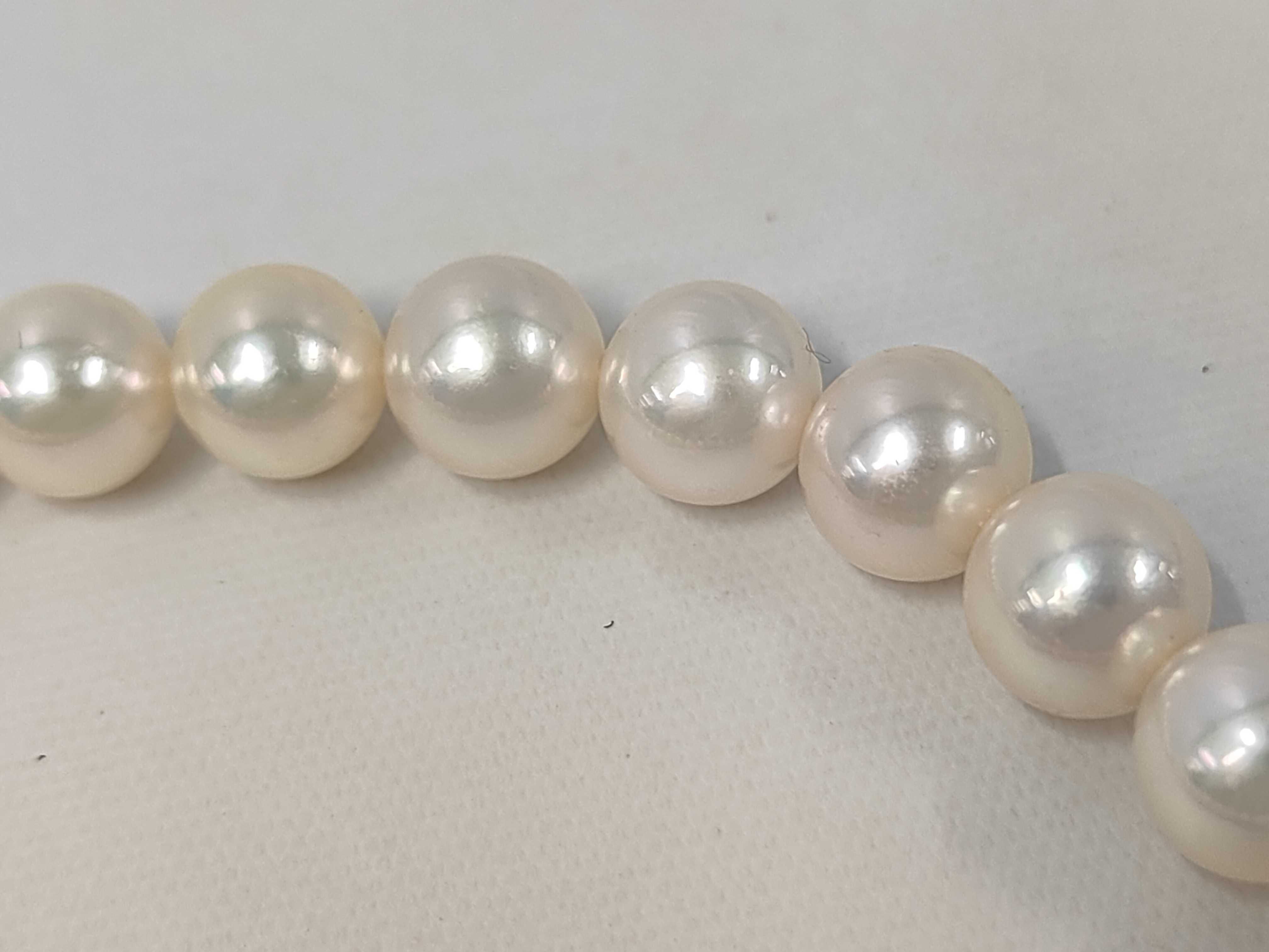 Jewelry Maki Akoya Pearl Necklace 7mm-7.5mm SV925 Necklace — view 7