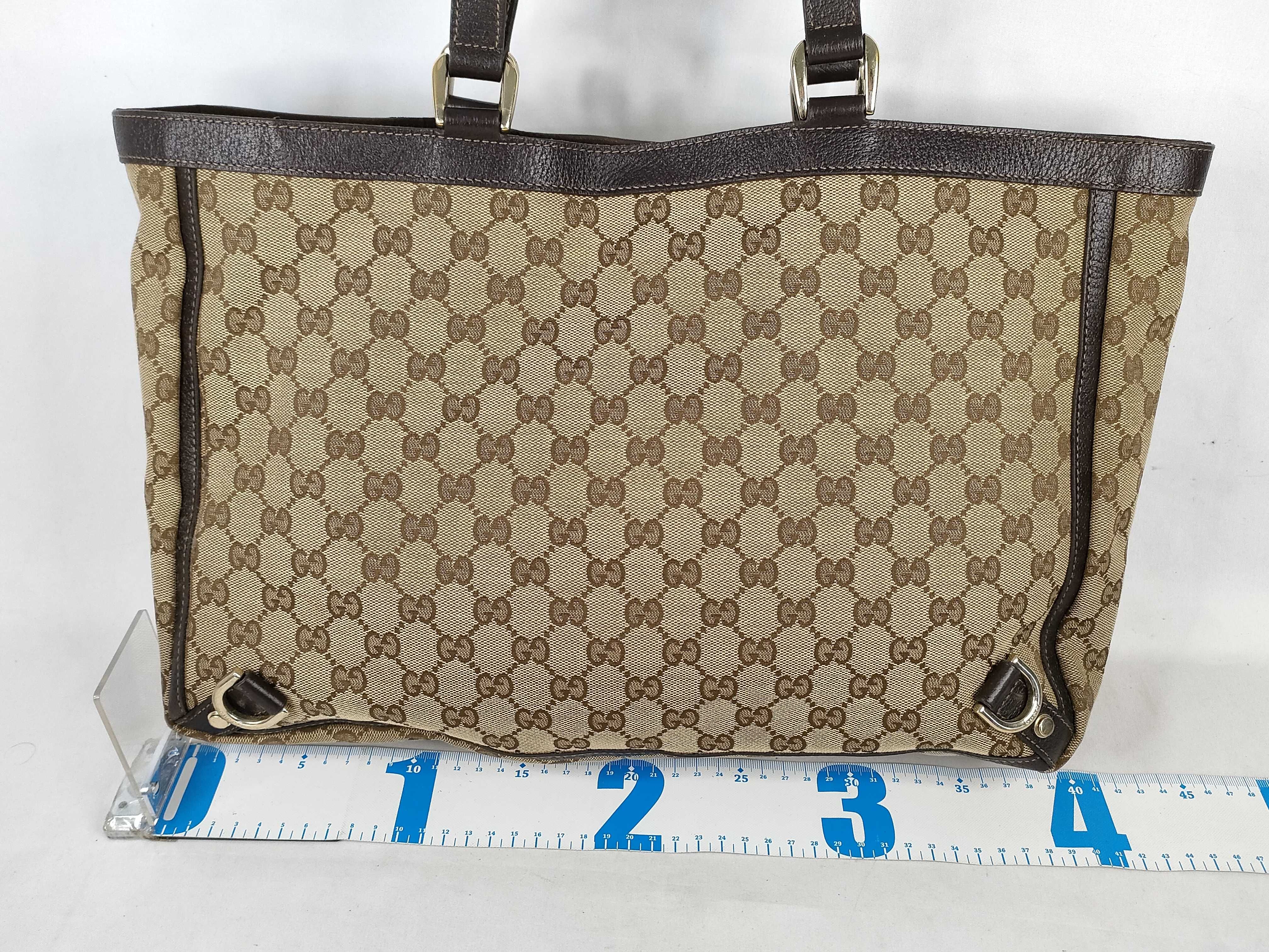 GG Canvas Gucci Abbey Handbag 141472 Handbag — view 2