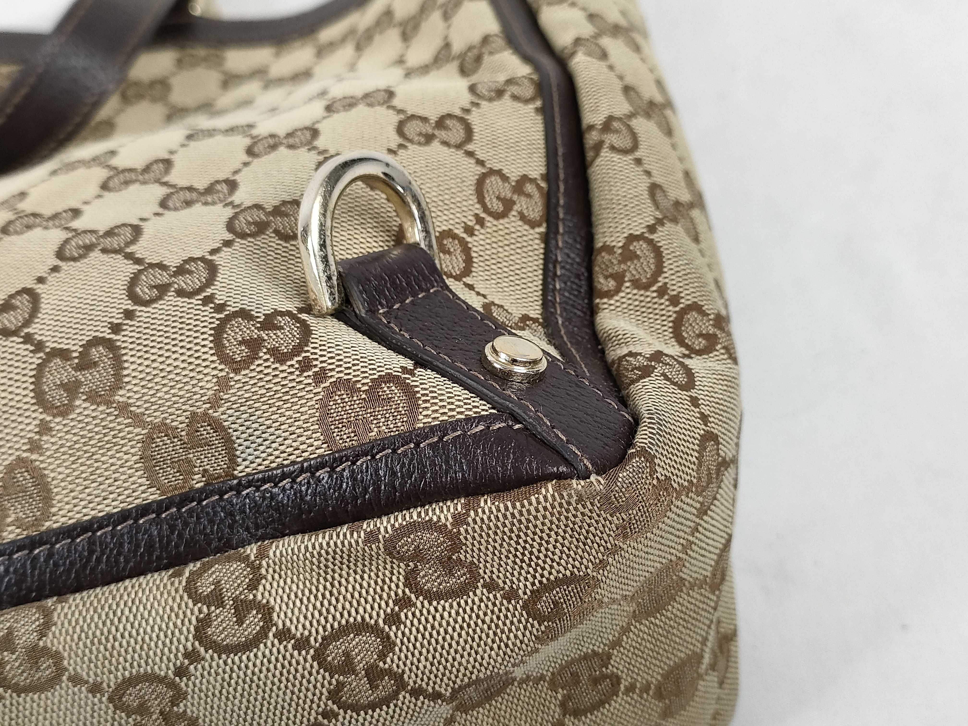 GG Canvas Gucci Abbey Handbag 141472 Handbag — view 6