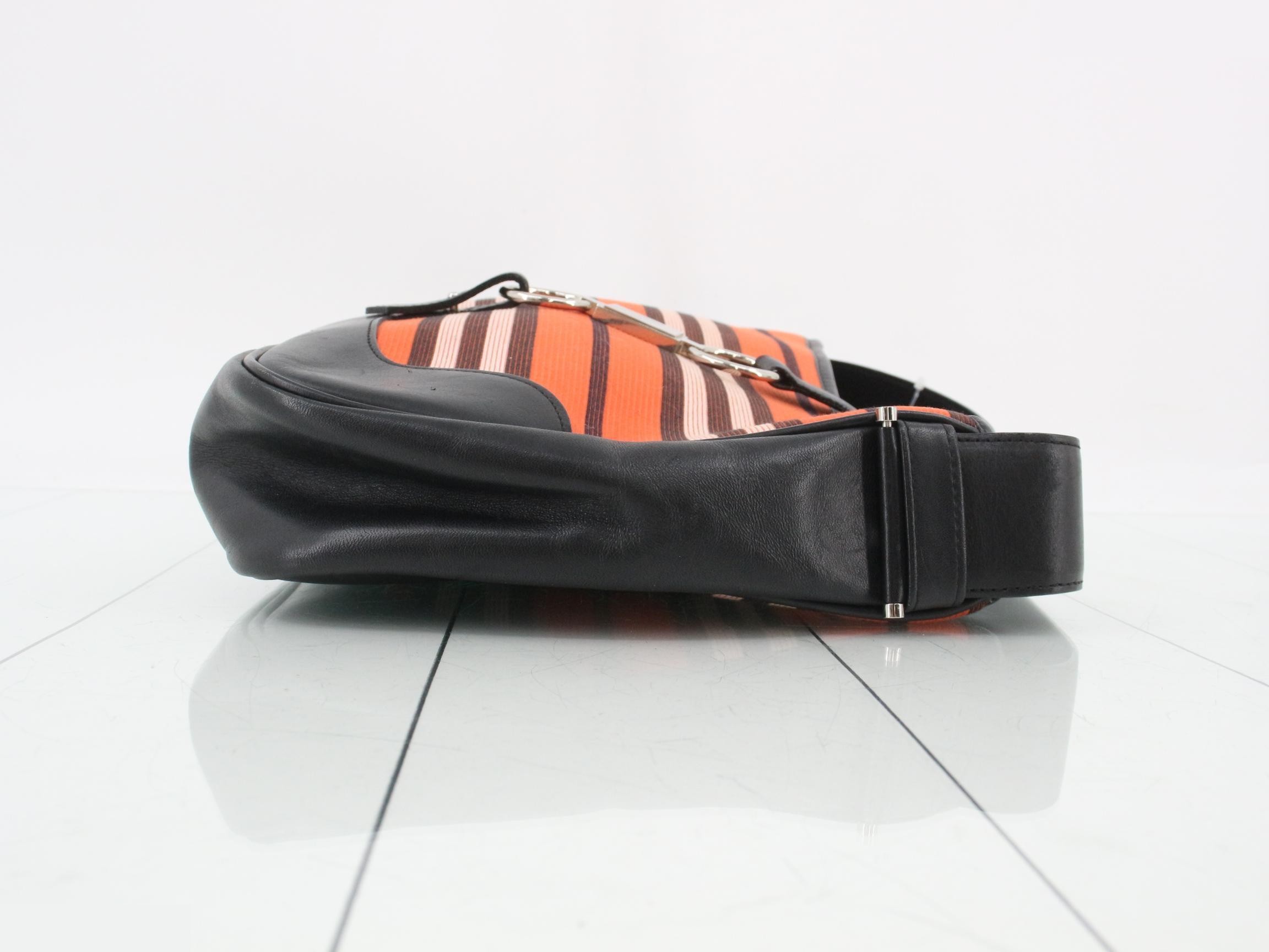 Other lines: Bags, One-shoulder bags, Stripe, Orange, Black — view 3
