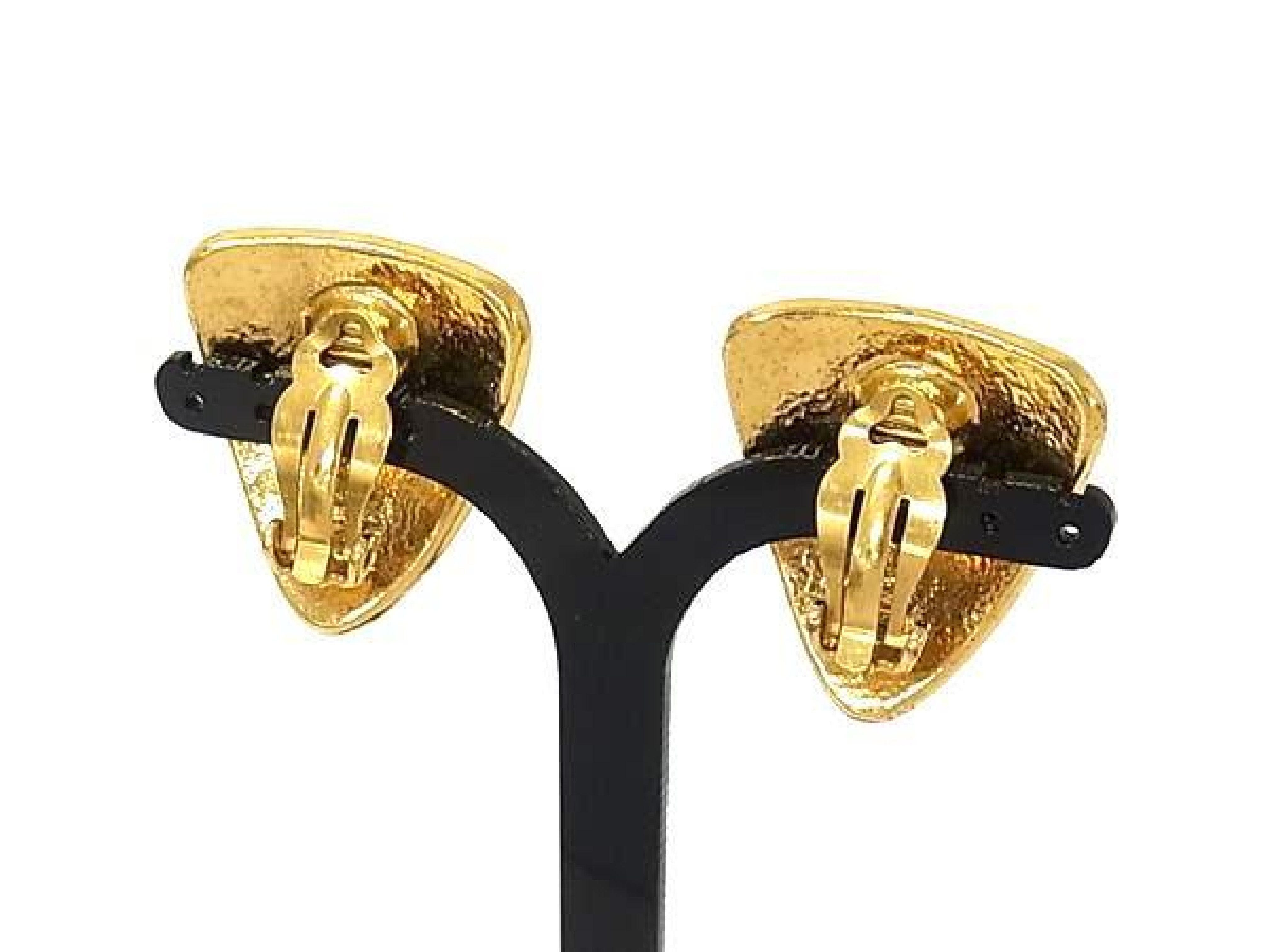Coco Mark 97P Clip-on Earrings, Women's Gold Tone Earrings FW6840 — view 2