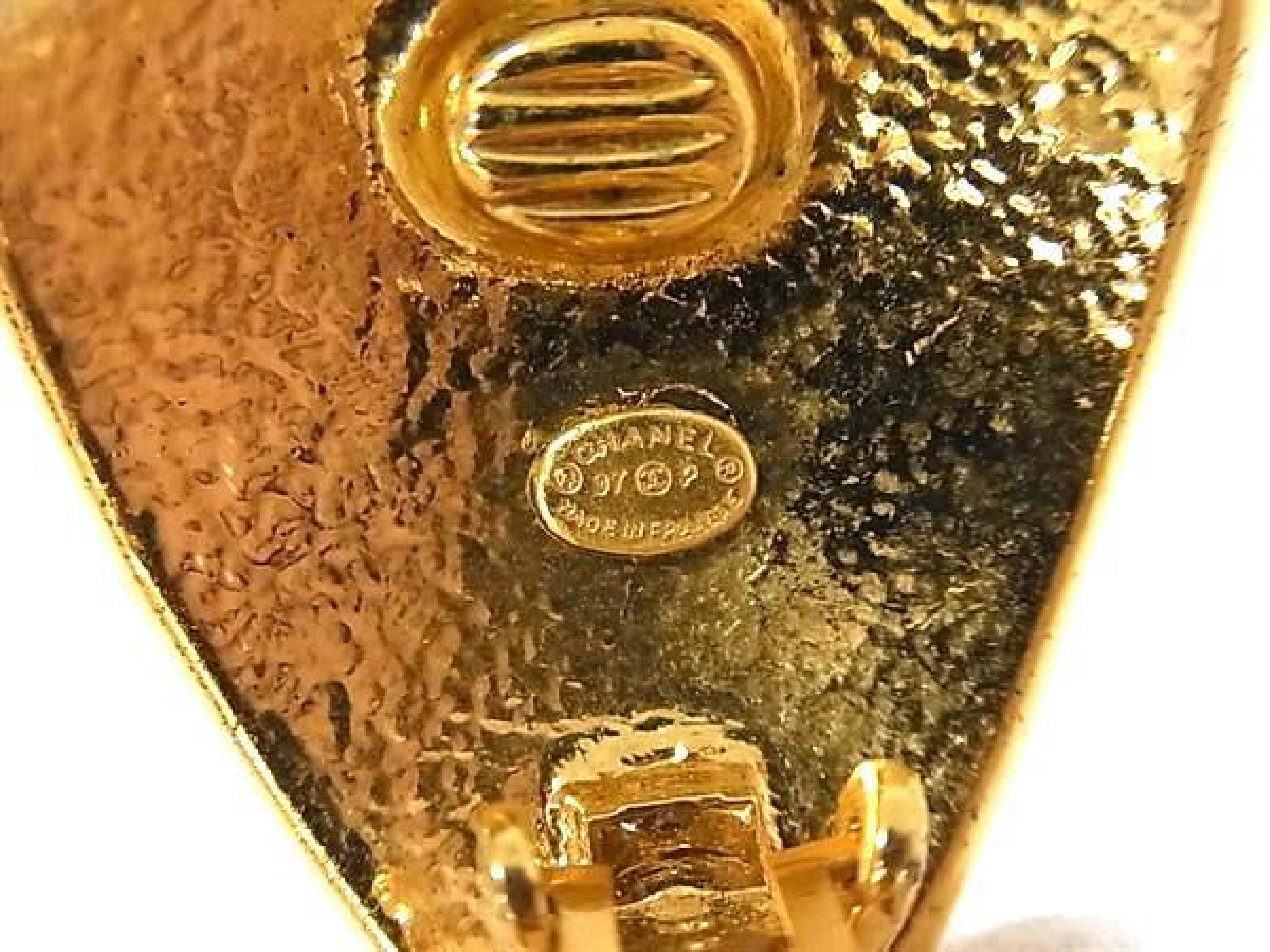 Coco Mark 97P Clip-on Earrings, Women's Gold Tone Earrings FW6840 — view 3