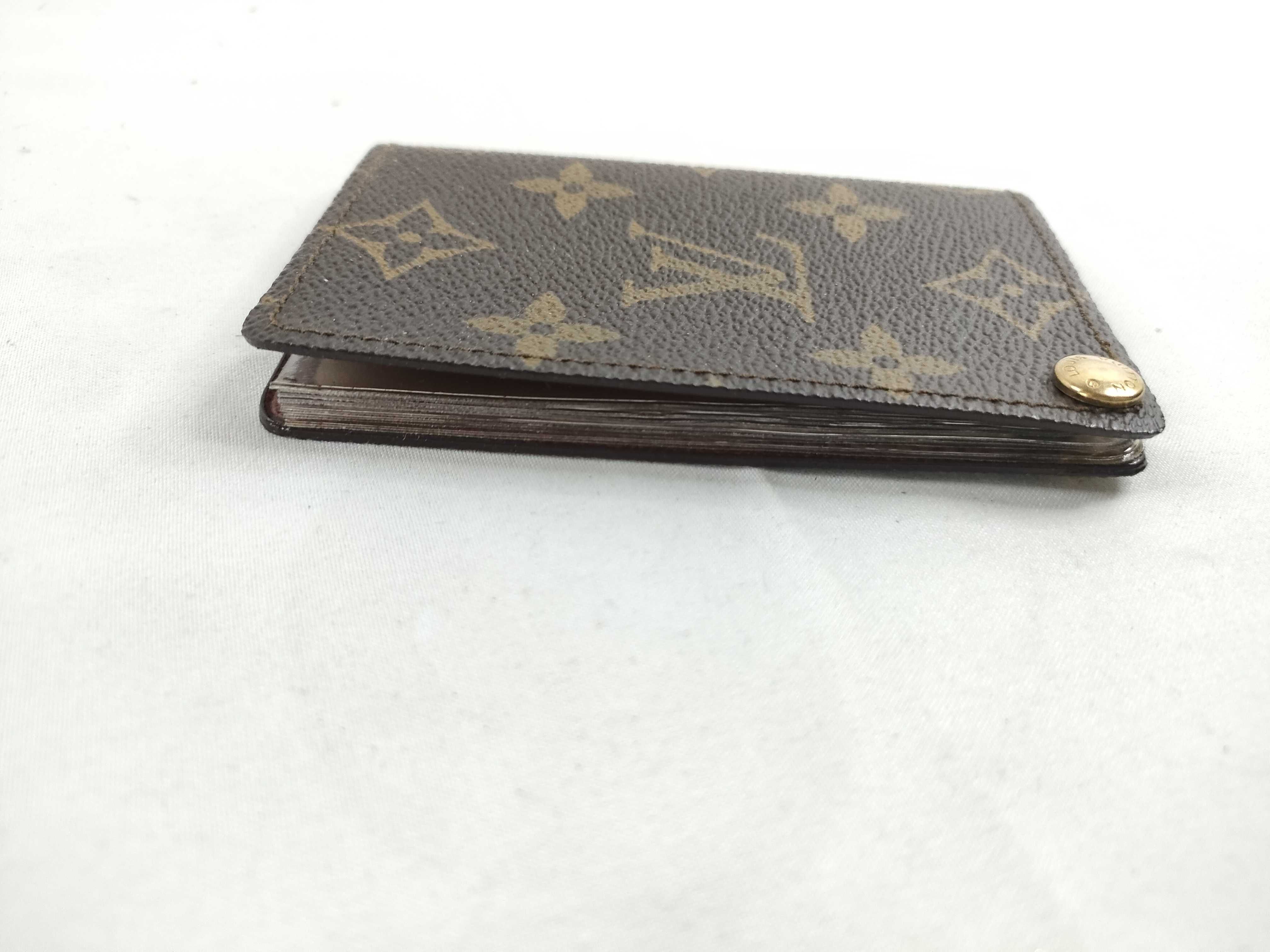 Monogram M60937 Portecarte Credit Pression Card Case — view 6