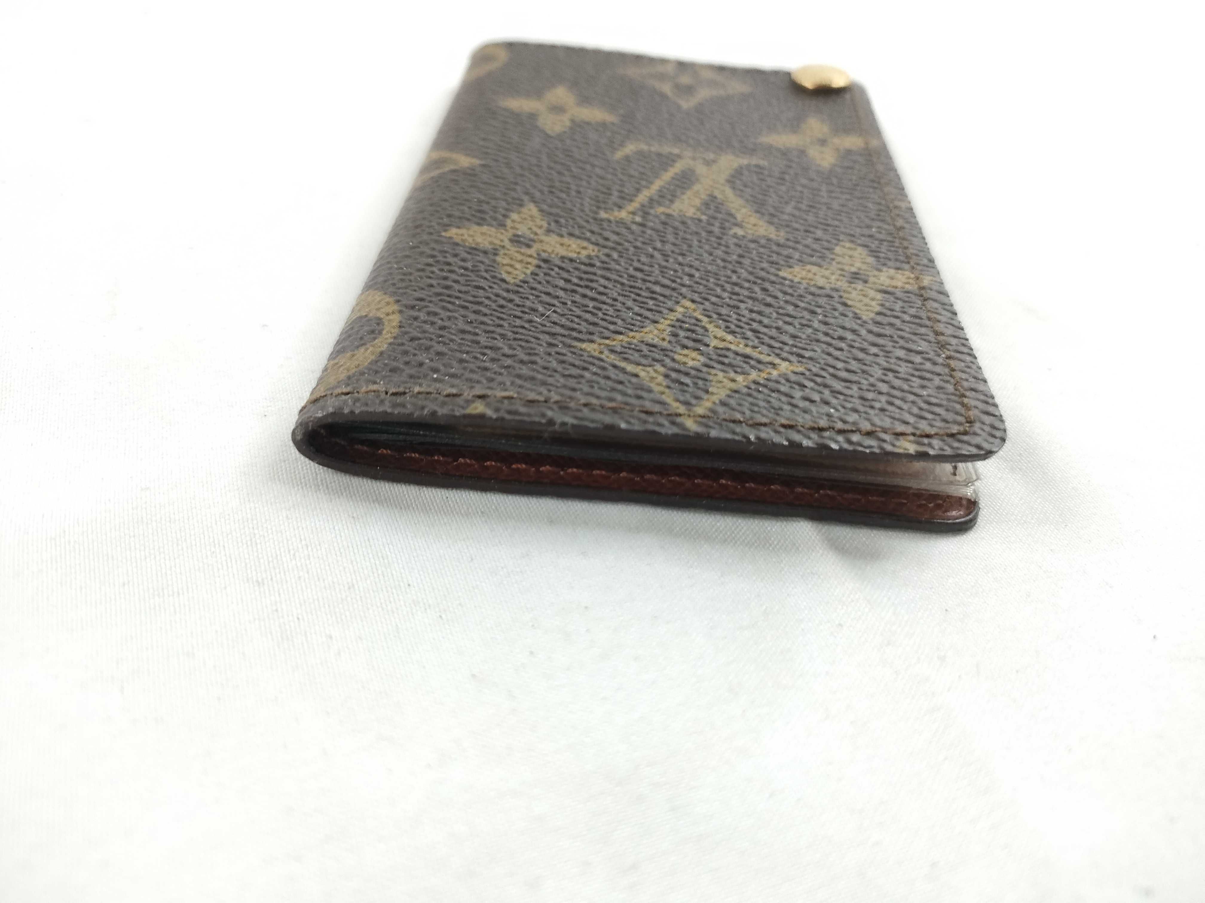 Monogram M60937 Portecarte Credit Pression Card Case — view 7