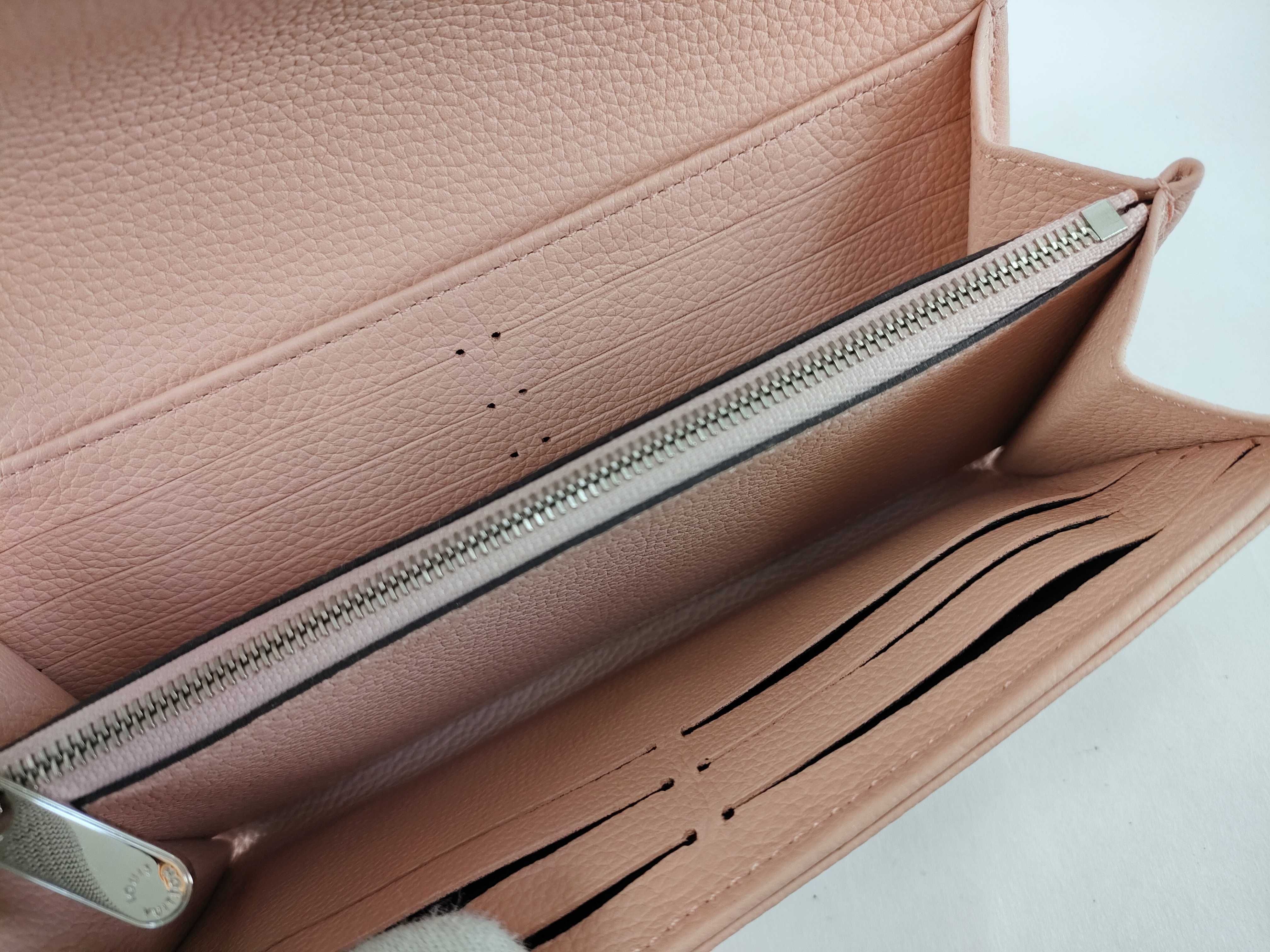 Mahina Portefeuille Iris Wallet with Box, Dust Bag, and Initials — view 14