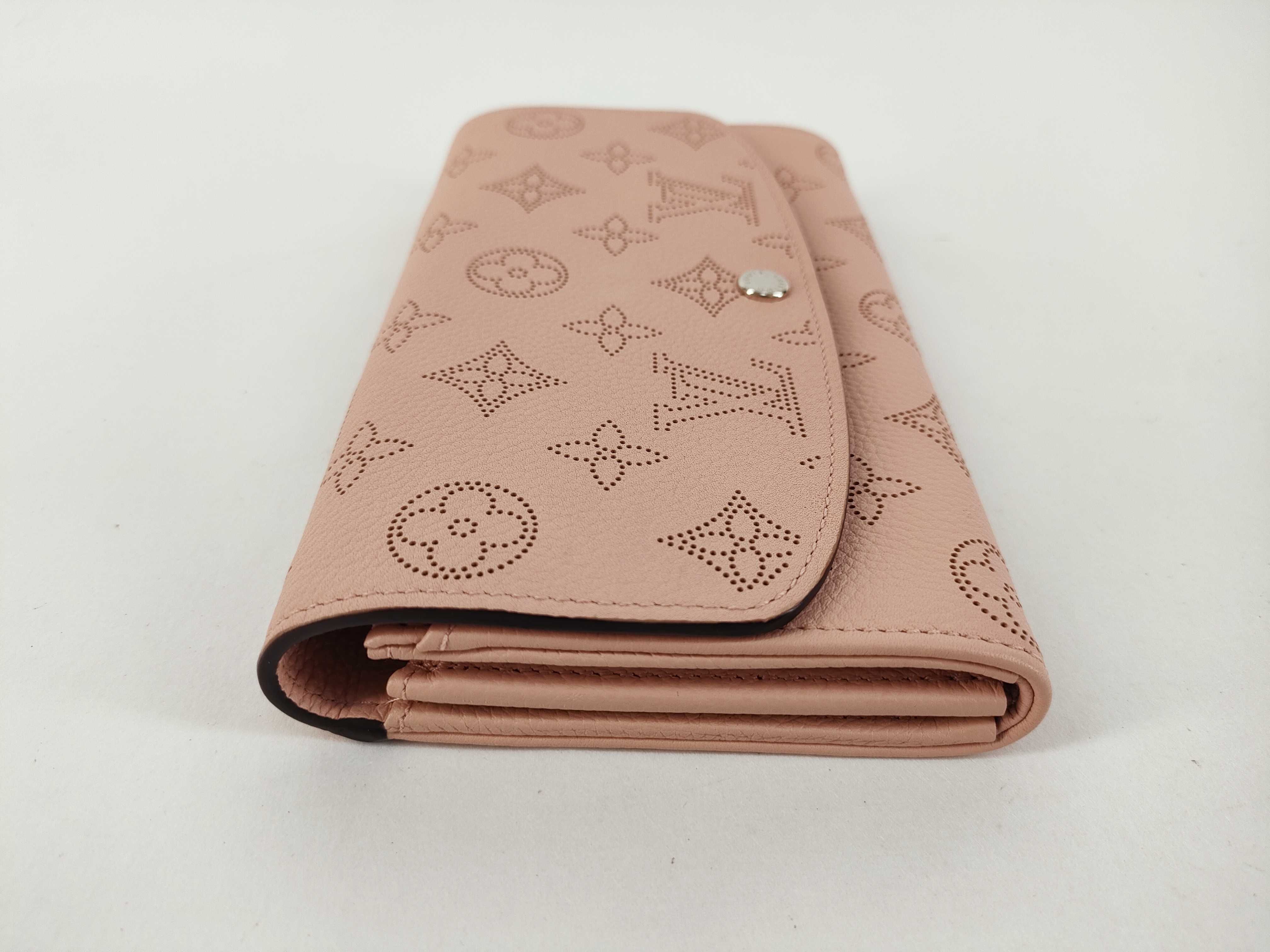 Mahina Portefeuille Iris Wallet with Box, Dust Bag, and Initials — view 6
