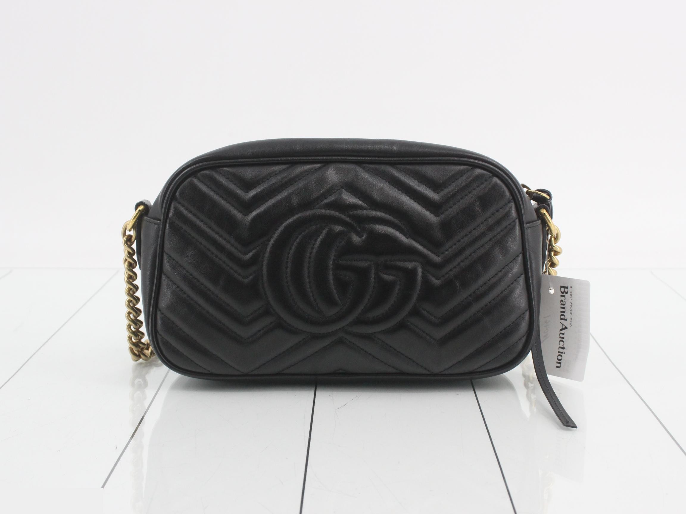 447632 Marmont Chain Shoulder Bag - Black — view 2