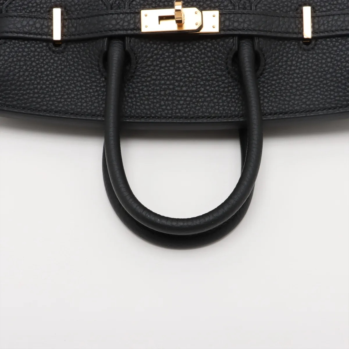 [Individually wrapped] Hermes Birkin 25 LeTourne Togo Black Gold Hardware K:2025 — view 5