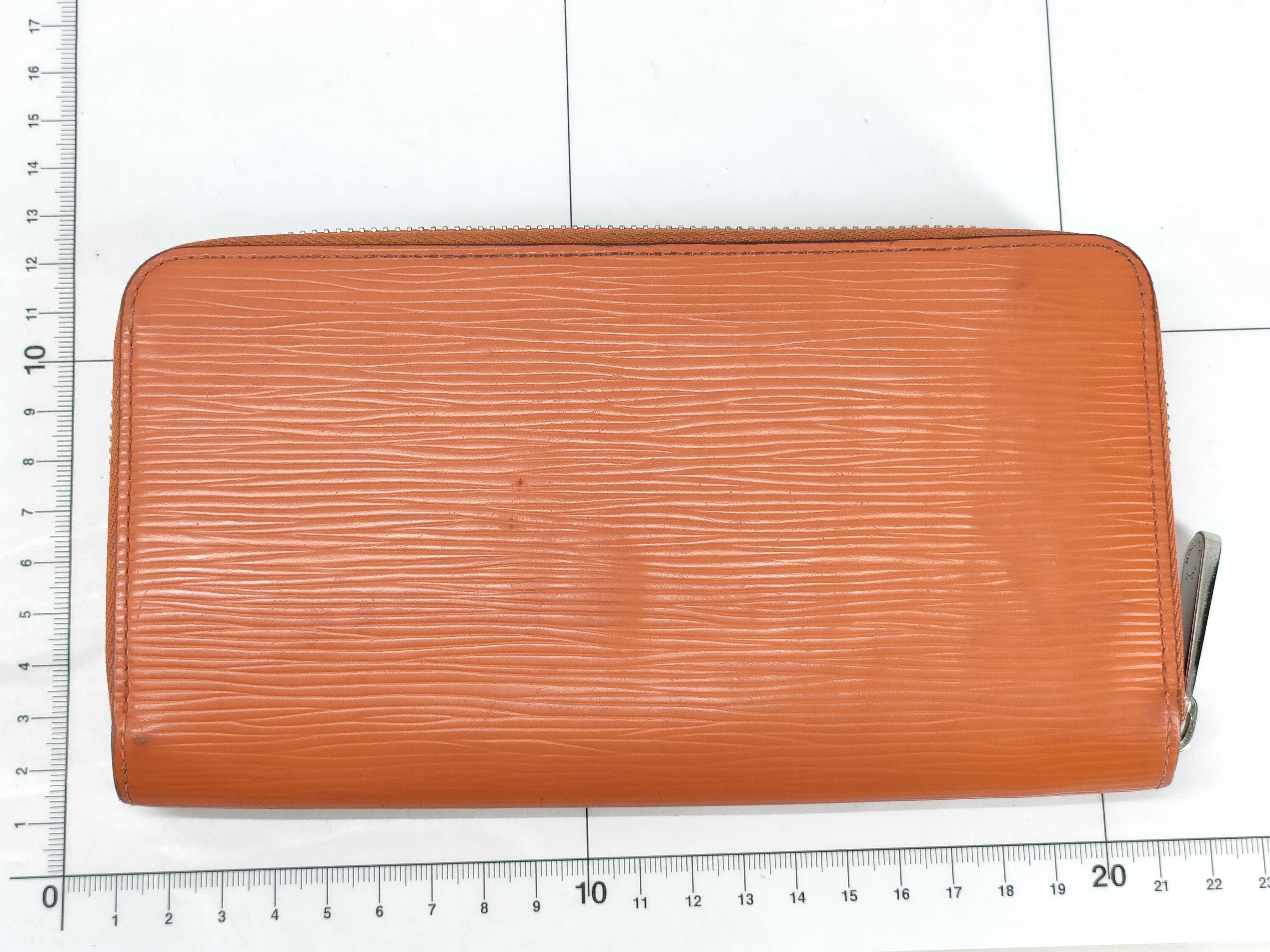 Epi Zippy Wallet Long Wallet M60310 MI0192 Orange Wallet — view 2