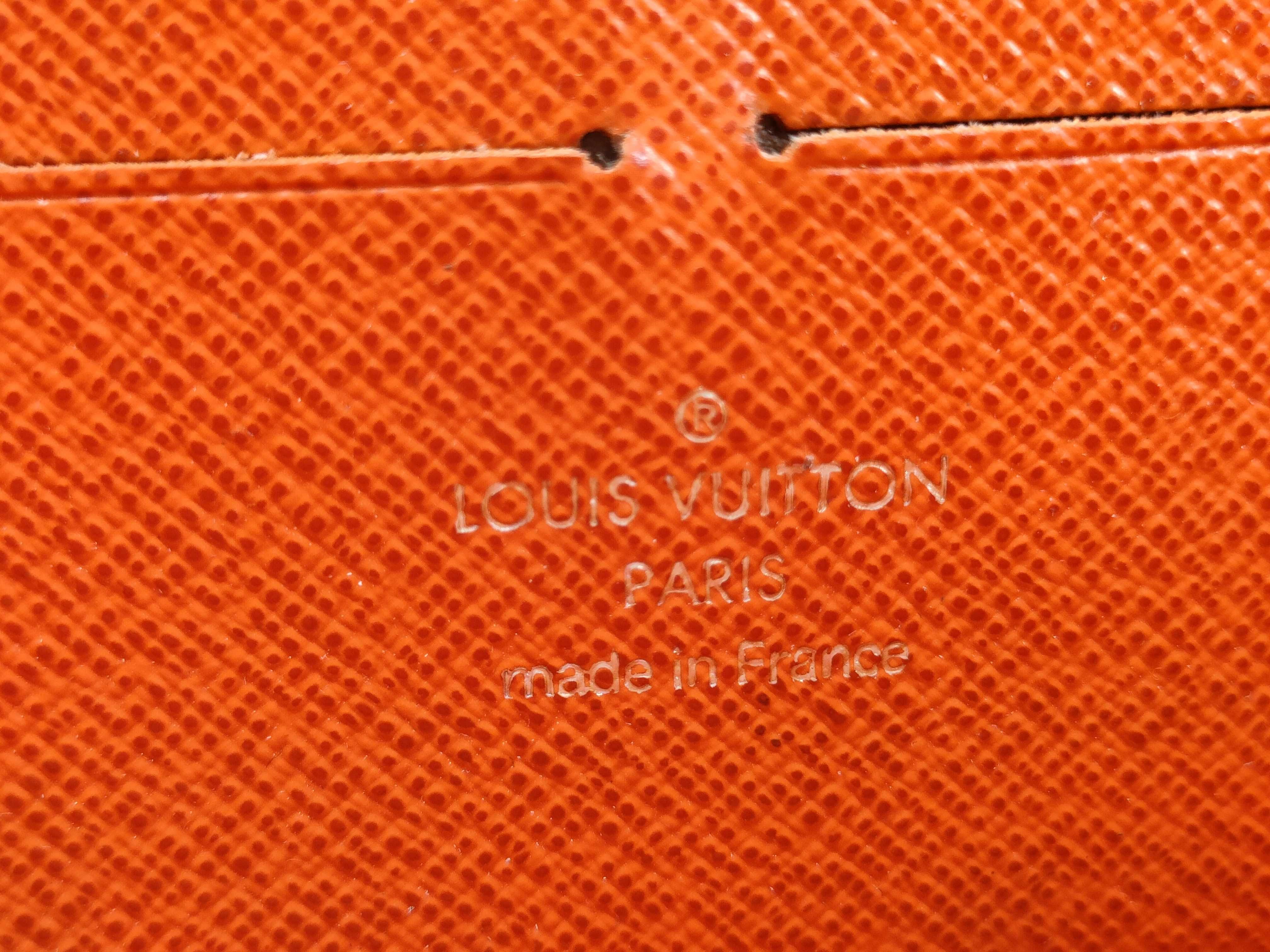 Epi Zippy Wallet Long Wallet M60310 MI0192 Orange Wallet — view 11