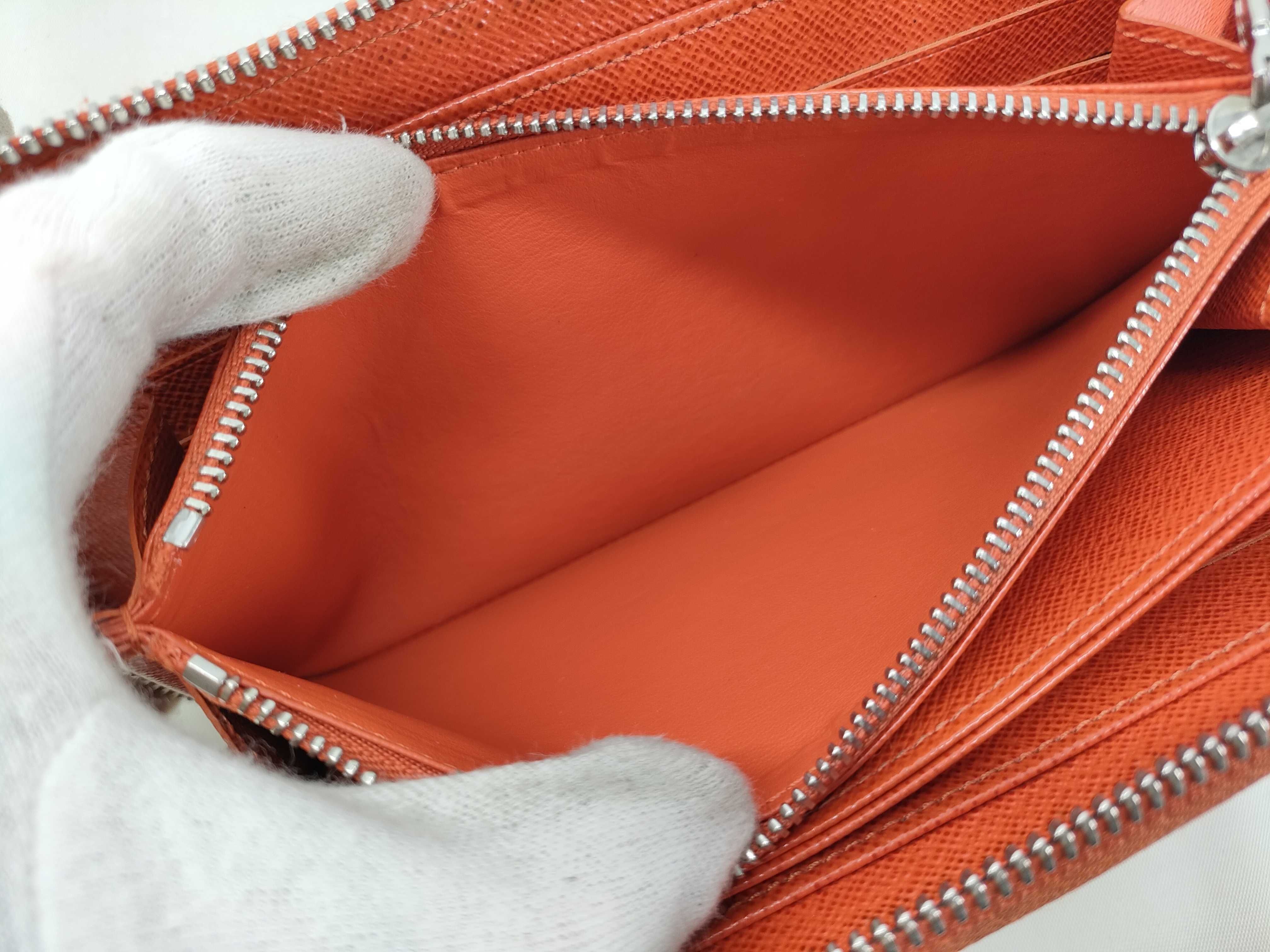 Epi Zippy Wallet Long Wallet M60310 MI0192 Orange Wallet — view 12