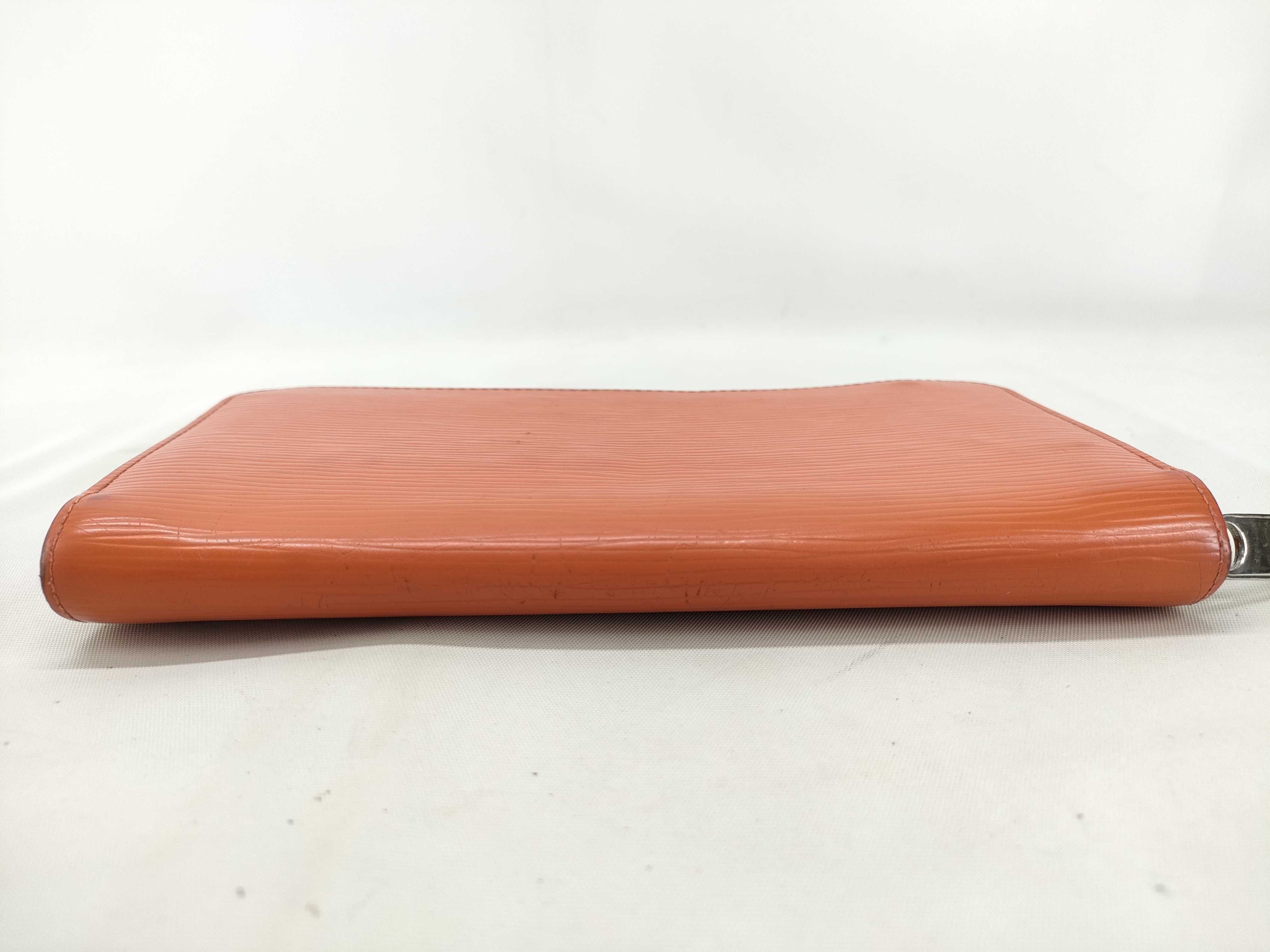 Epi Zippy Wallet Long Wallet M60310 MI0192 Orange Wallet — view 4