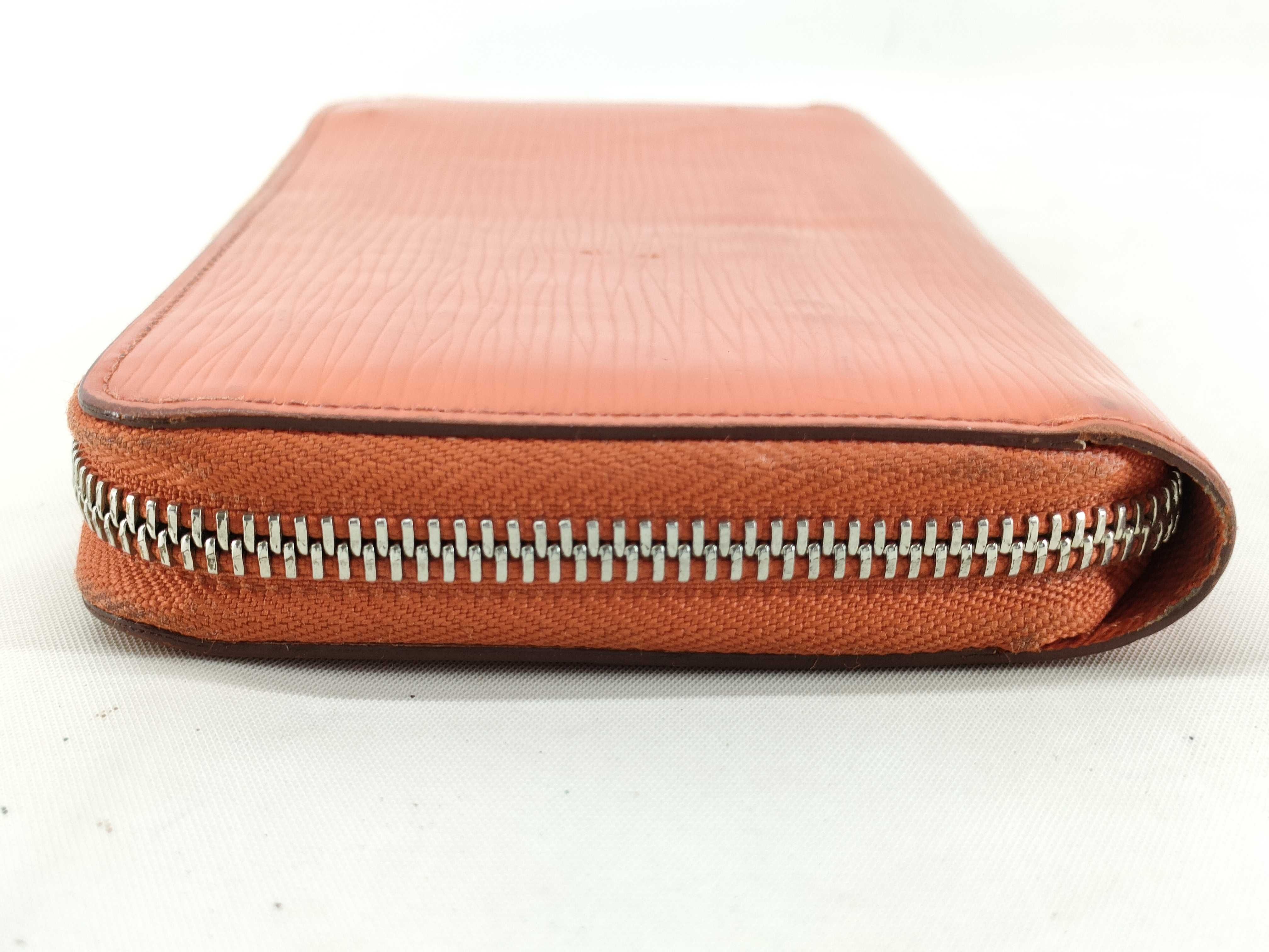 Epi Zippy Wallet Long Wallet M60310 MI0192 Orange Wallet — view 5