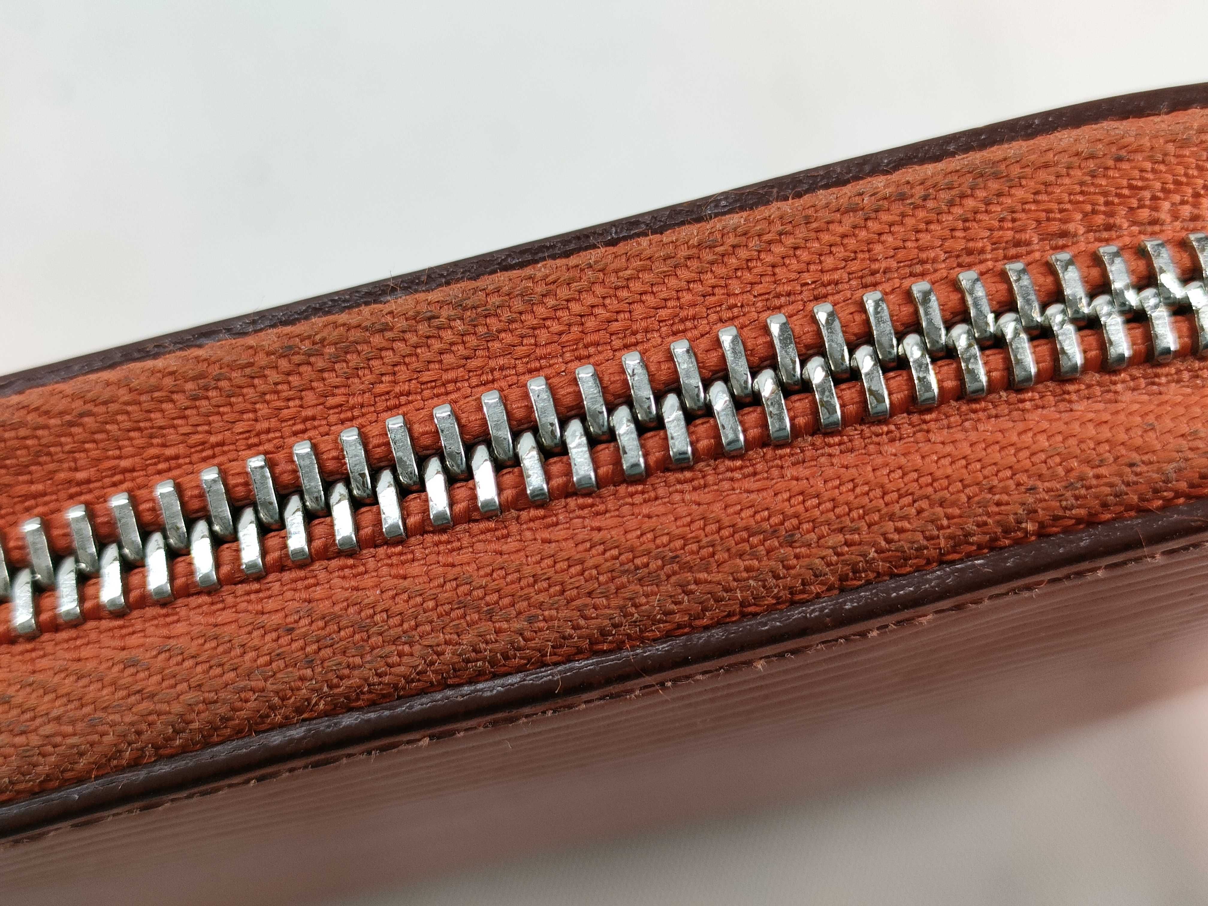 Epi Zippy Wallet Long Wallet M60310 MI0192 Orange Wallet — view 7