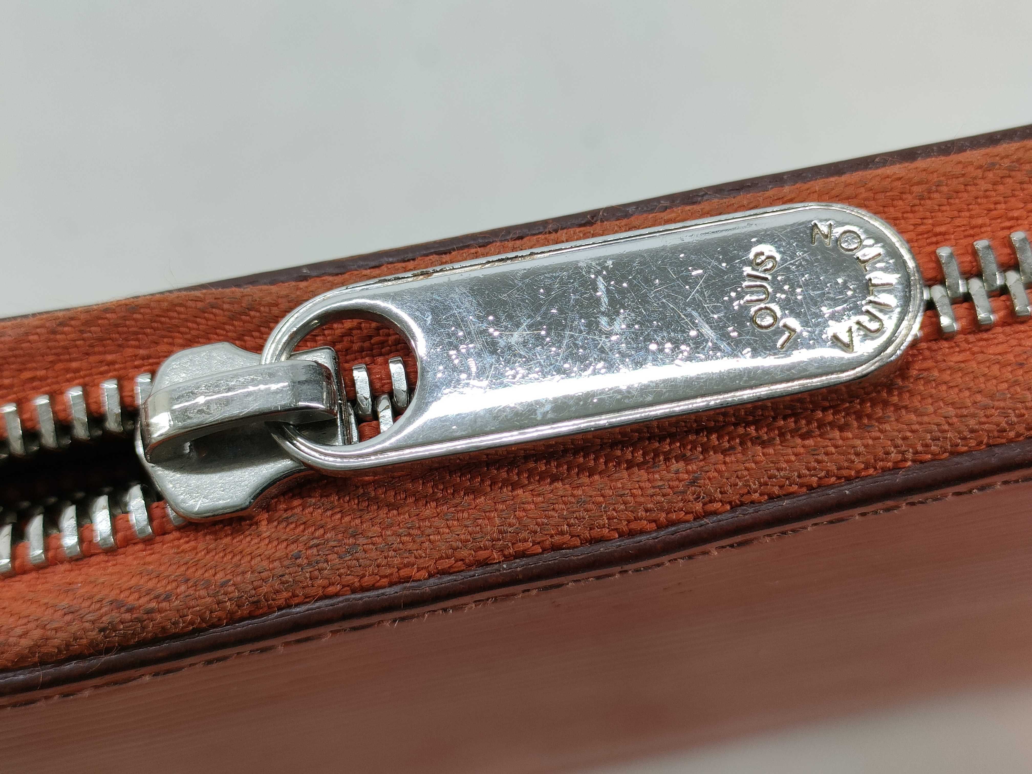 Epi Zippy Wallet Long Wallet M60310 MI0192 Orange Wallet — view 8