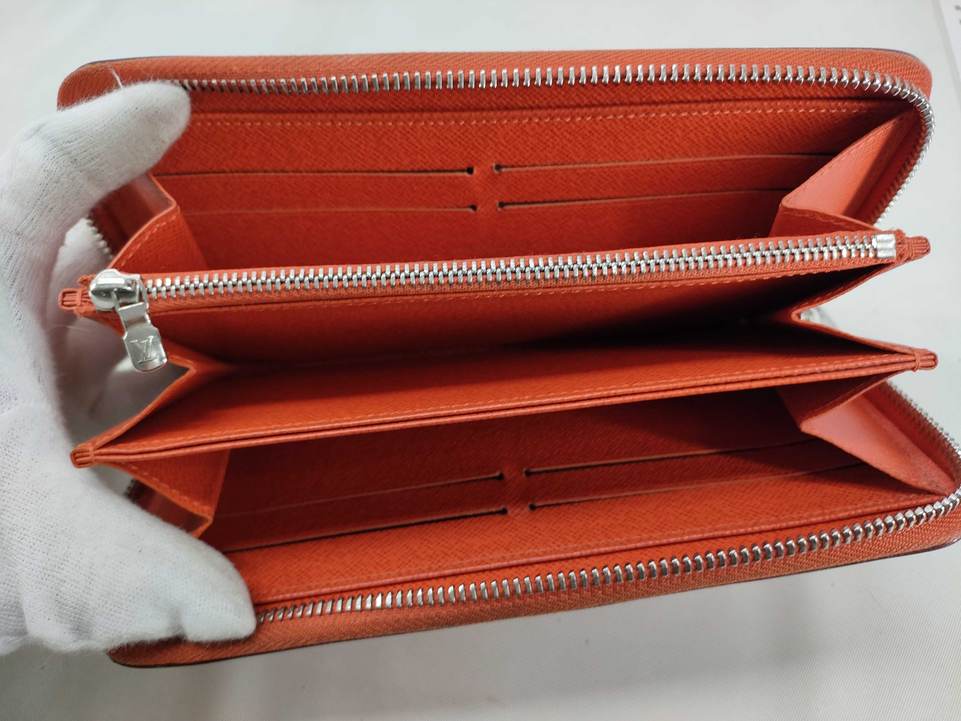 Epi Zippy Wallet Long Wallet M60310 MI0192 Orange Wallet — view 9