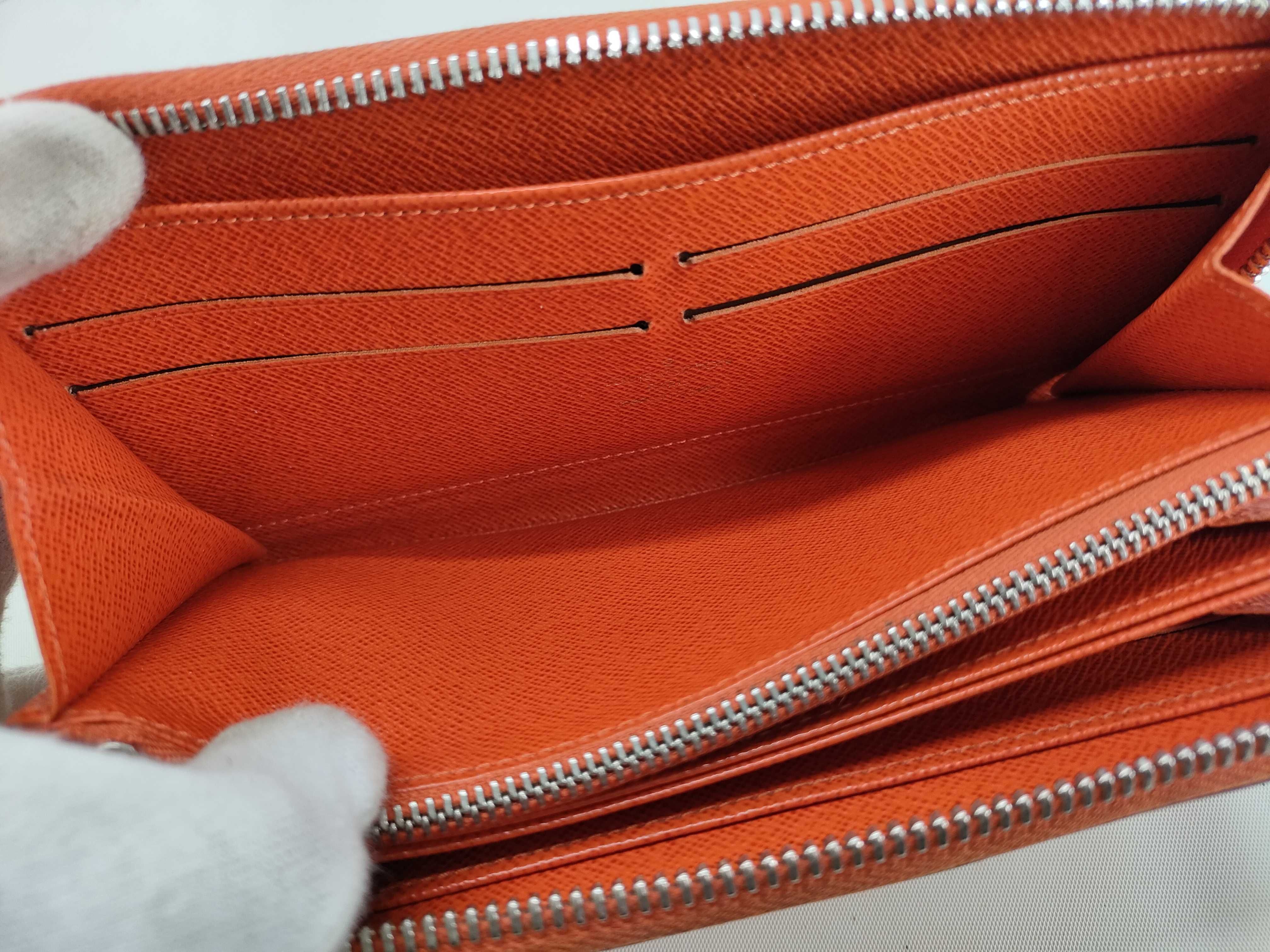 Epi Zippy Wallet Long Wallet M60310 MI0192 Orange Wallet — view 10