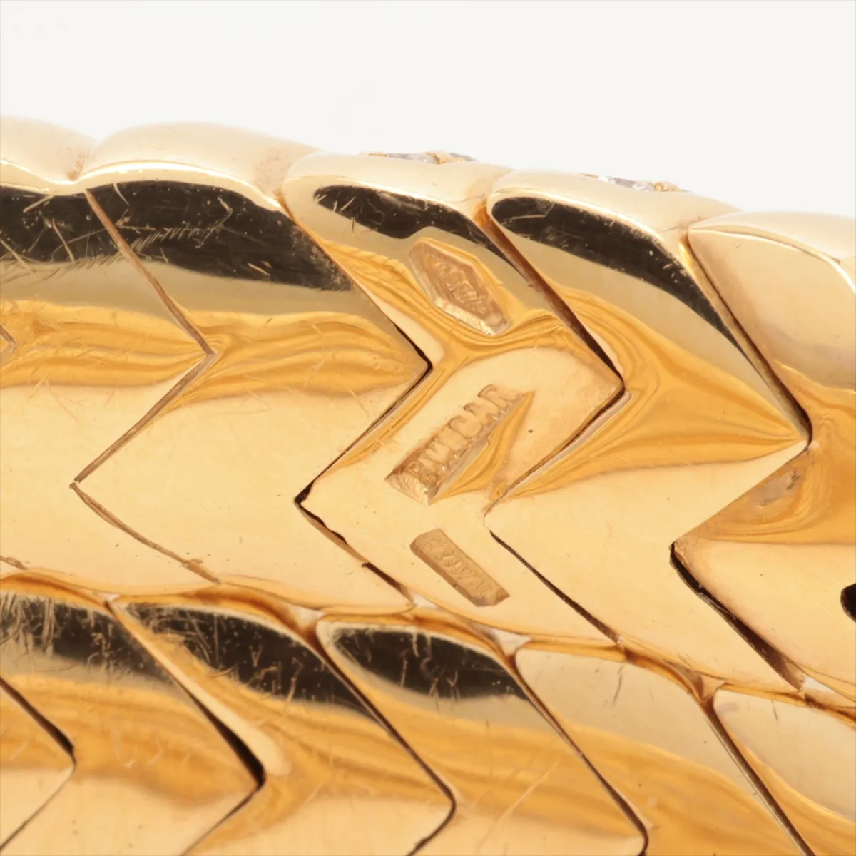 Spiga Diamond Bracelet 750(YG) 89.5g Distorted — view 5