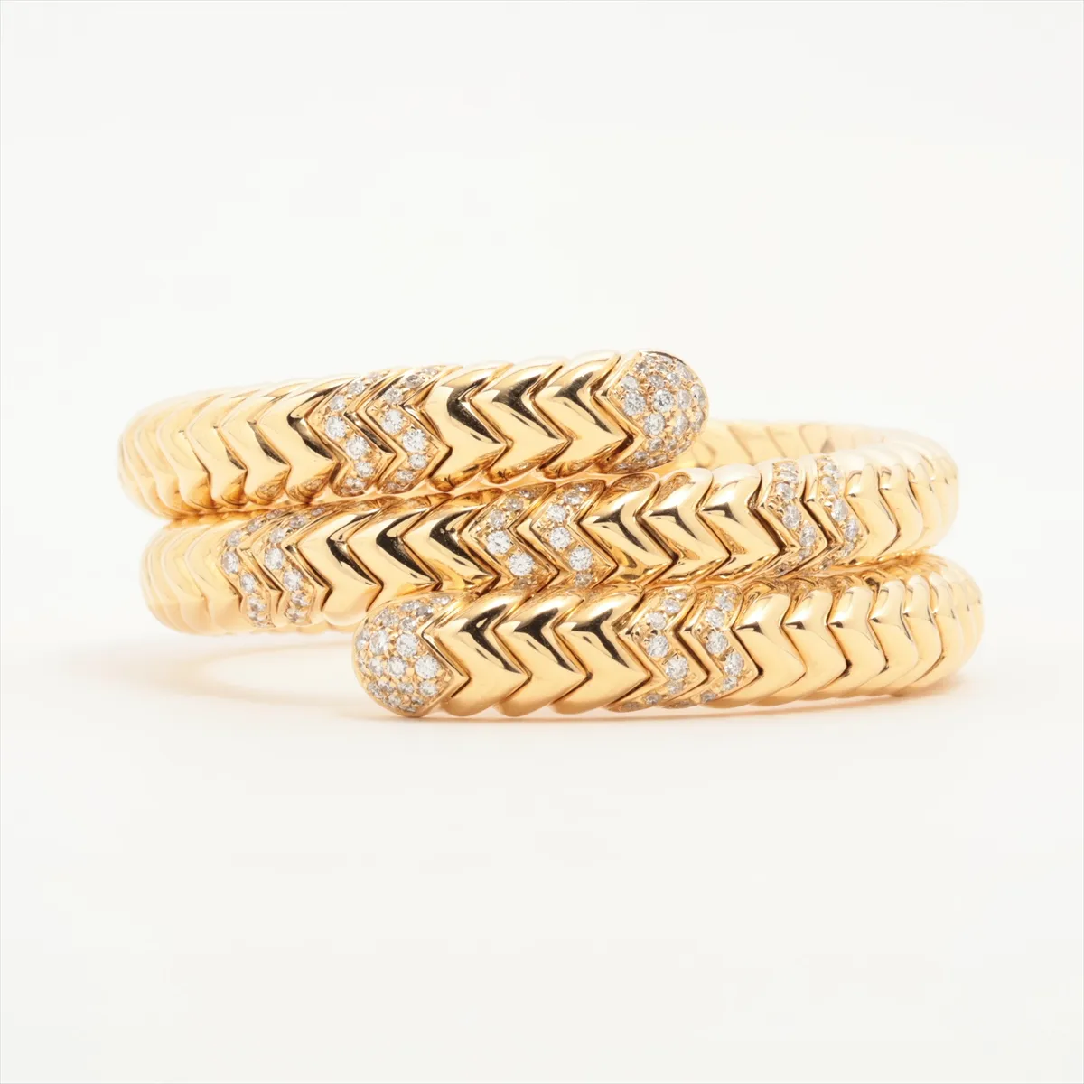 Spiga Diamond Bracelet 750(YG) 89.5g Distorted — view 7