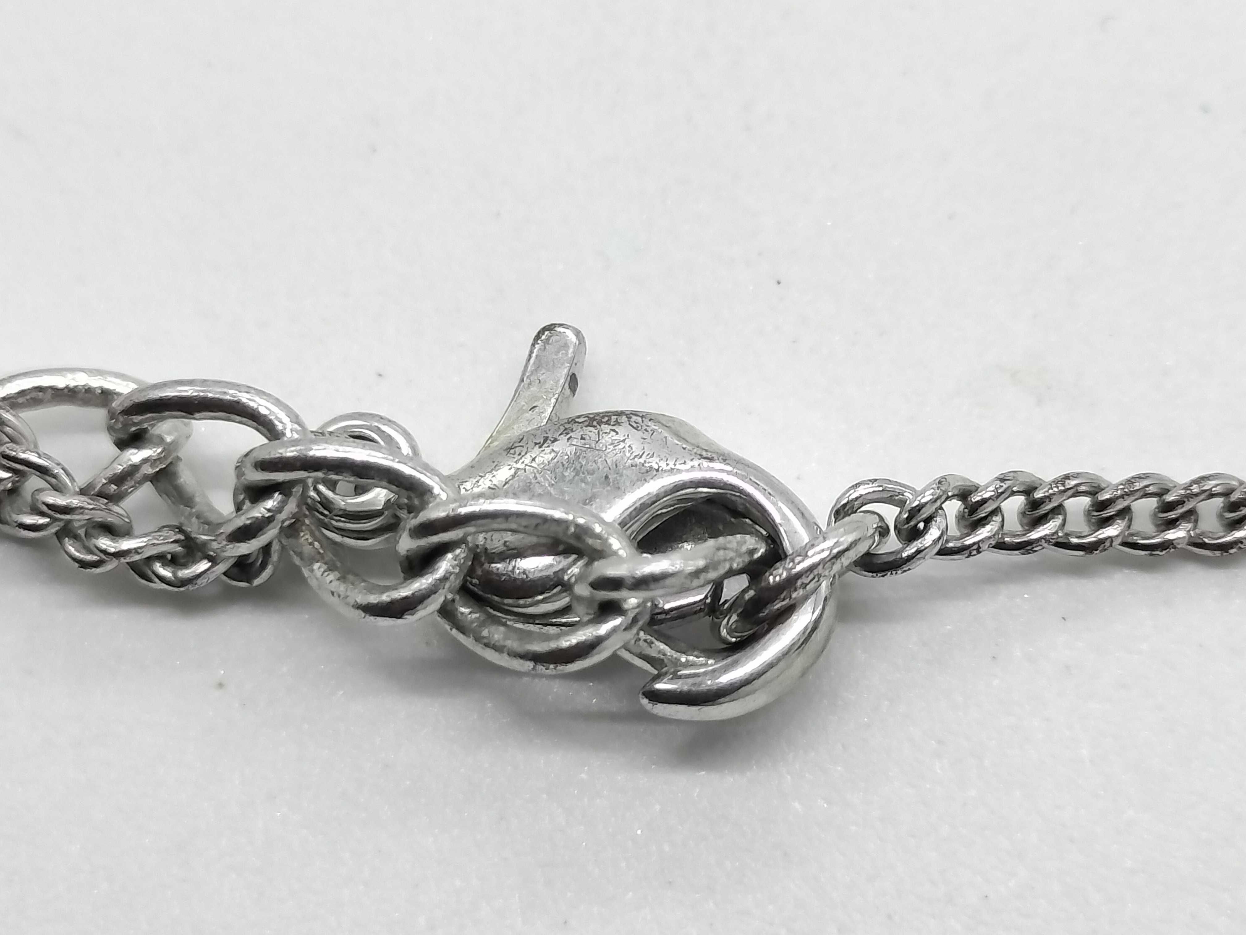 CD Logo Silver Bracelet (Bracelet/Bangle) — view 3