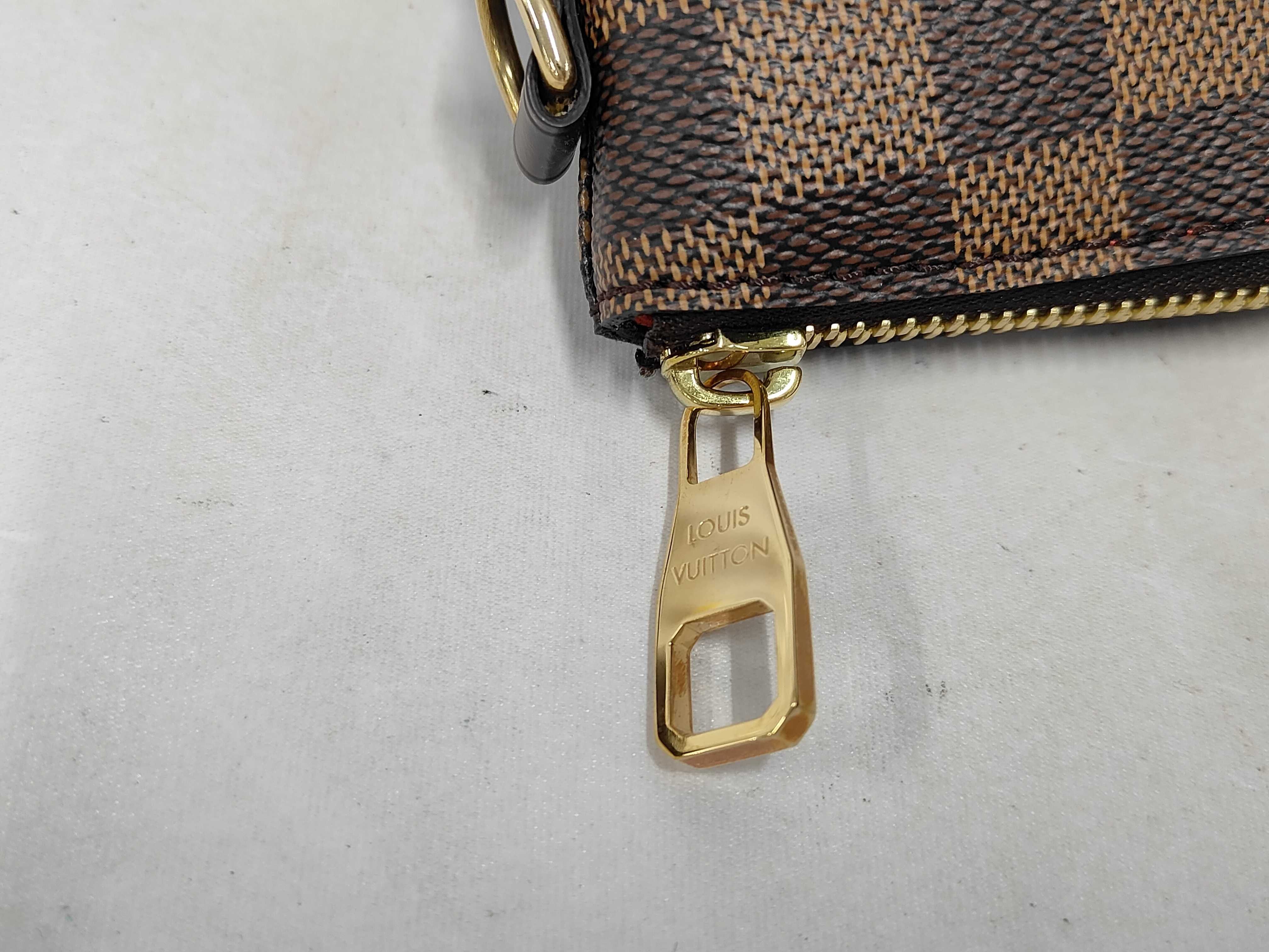 LV Canvas Damier Siena RI0146 Shoulder Bag — view 7