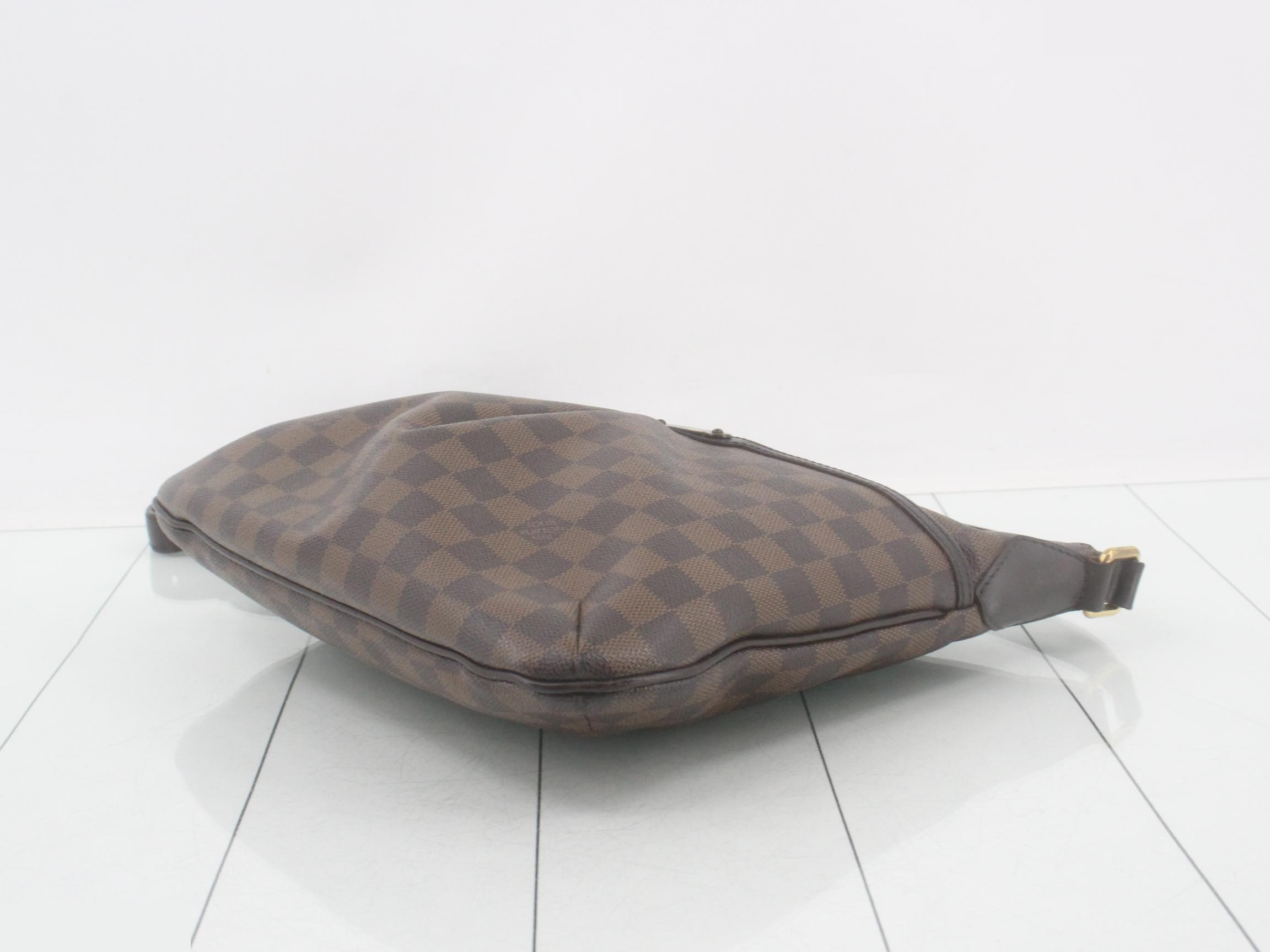 Bloomsbury PM Damier Ebene Brown Shoulder Bag — view 6
