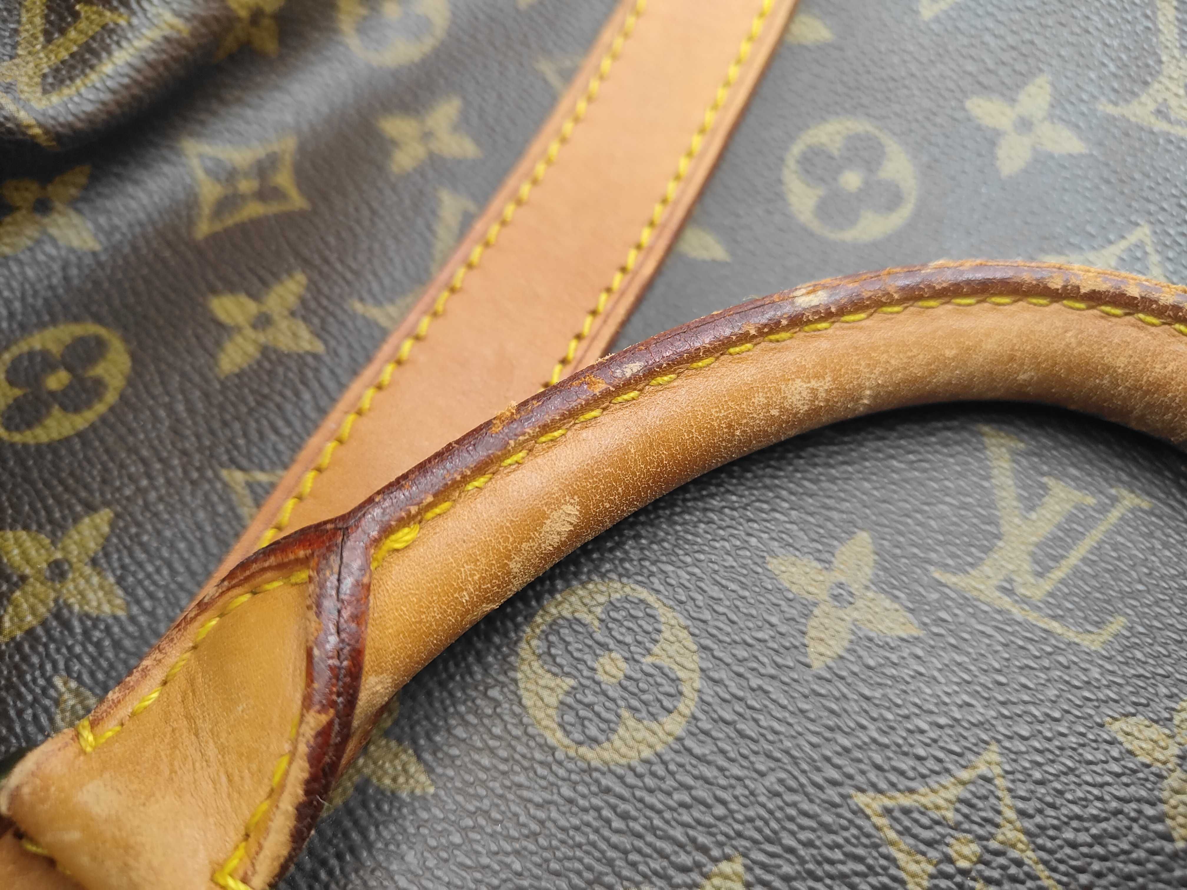 Monogram M41422 Keepall 60 (Old Model) Eclair Boston Bag — view 12