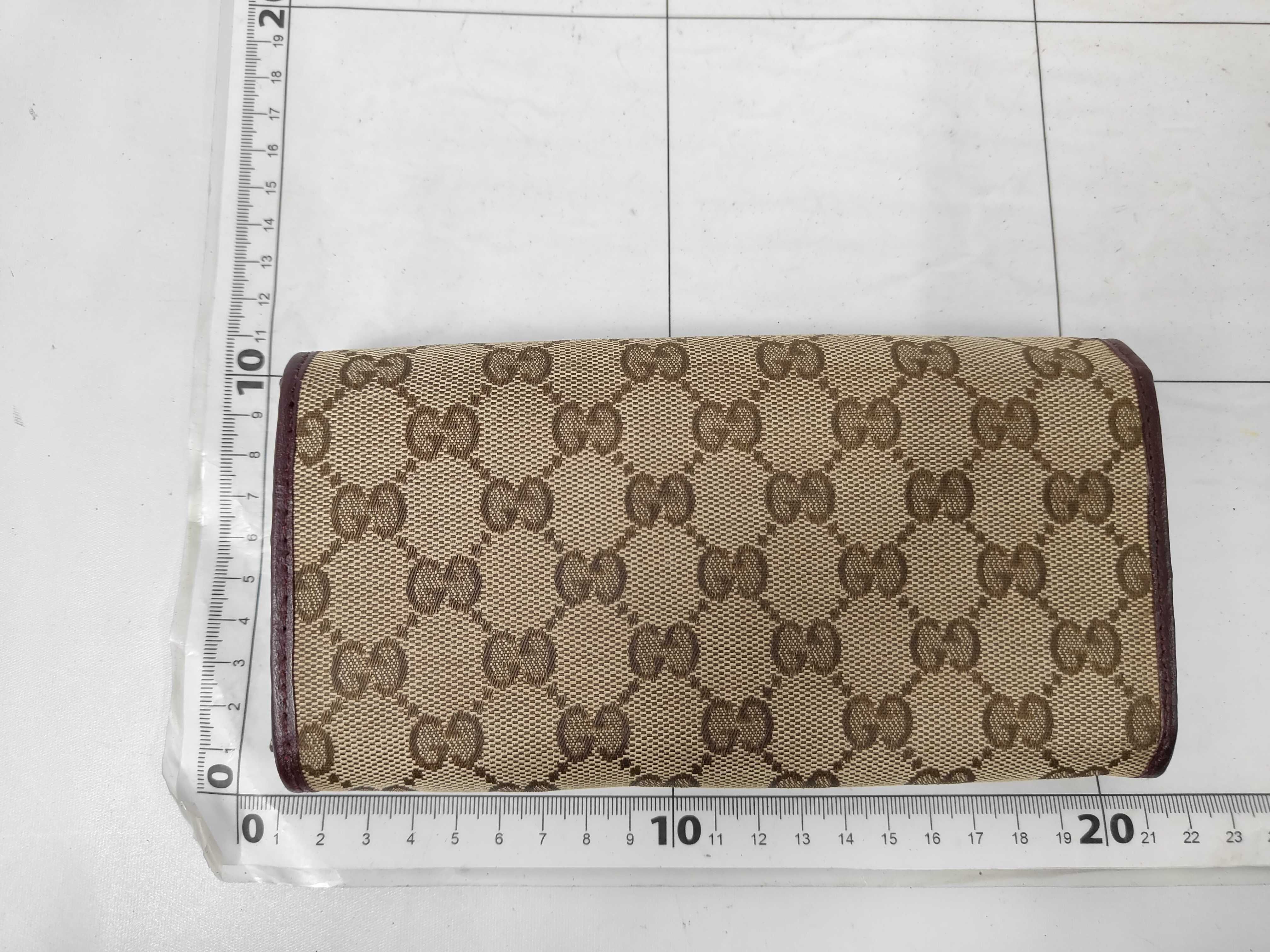 GG Canvas Heart Long Wallet — view 2