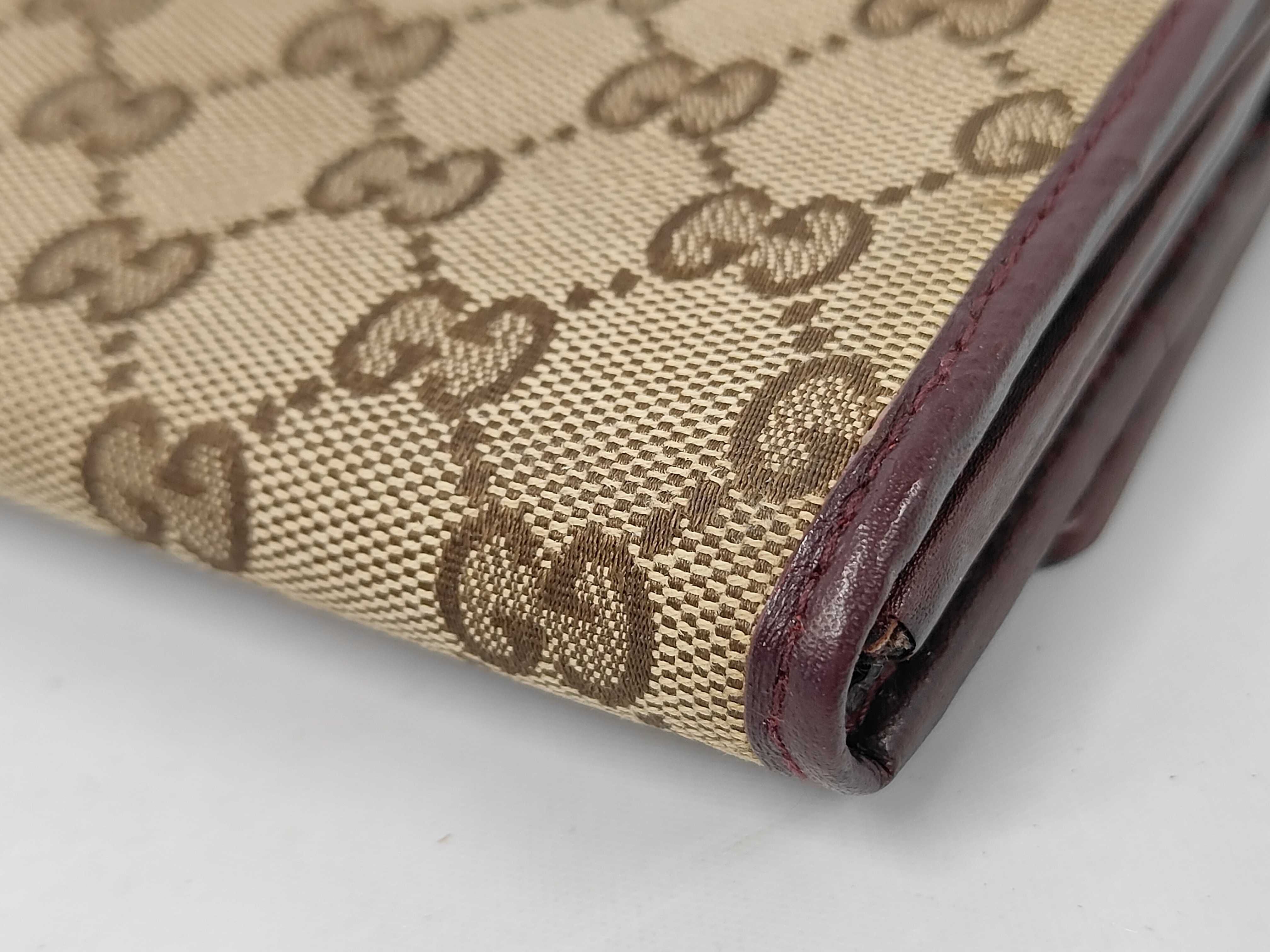 GG Canvas Heart Long Wallet — view 3