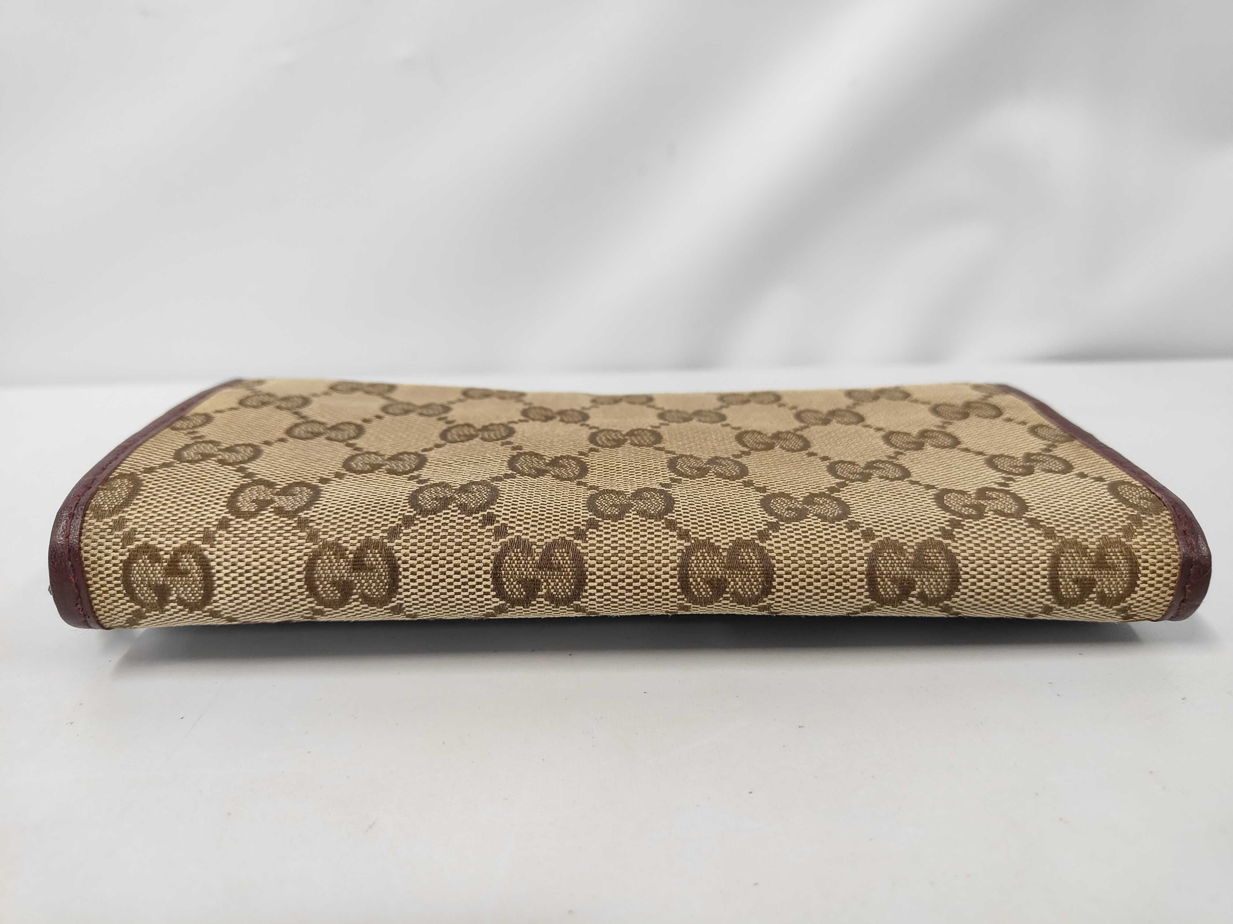 GG Canvas Heart Long Wallet — view 4