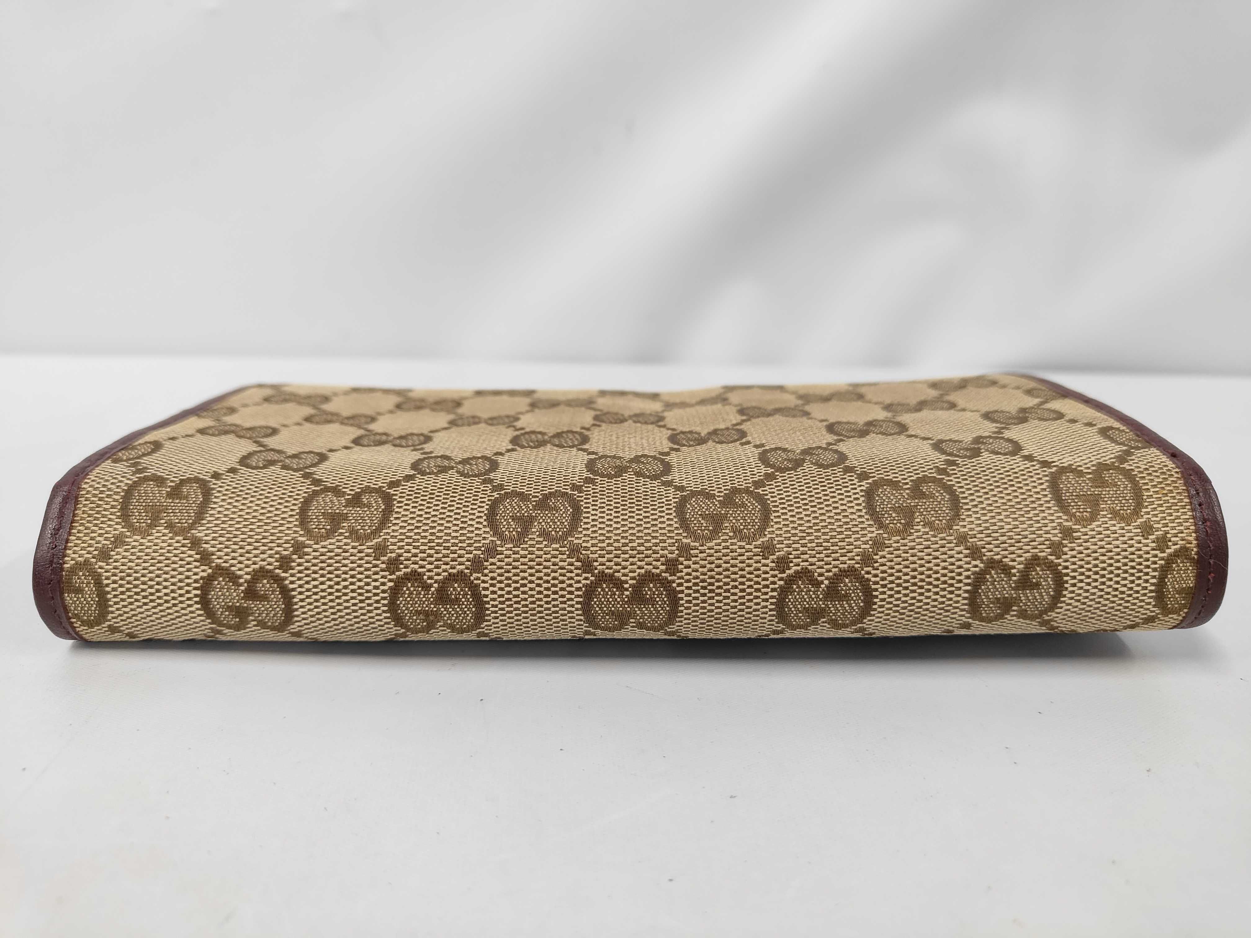 GG Canvas Heart Long Wallet — view 6