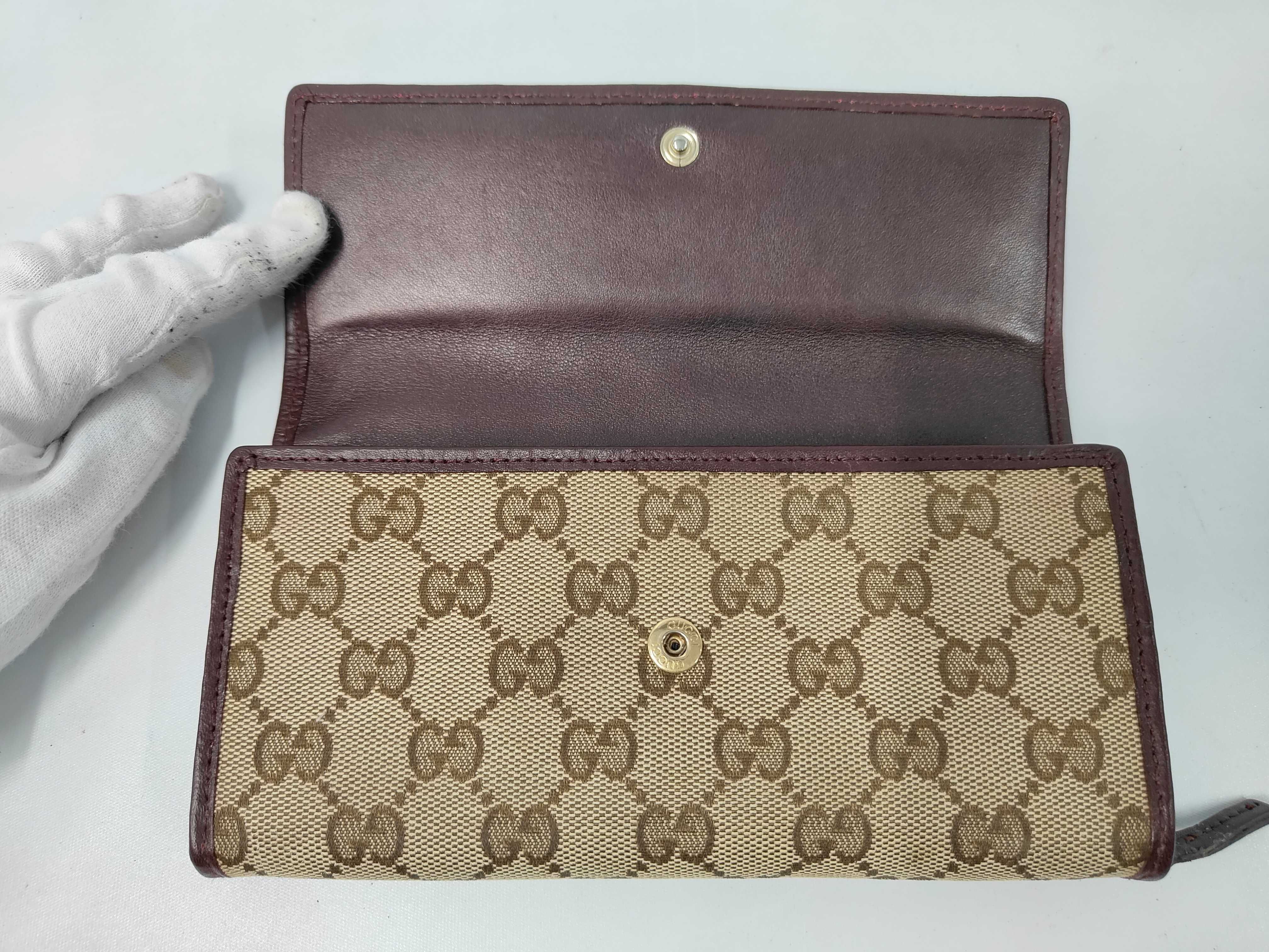 GG Canvas Heart Long Wallet — view 7