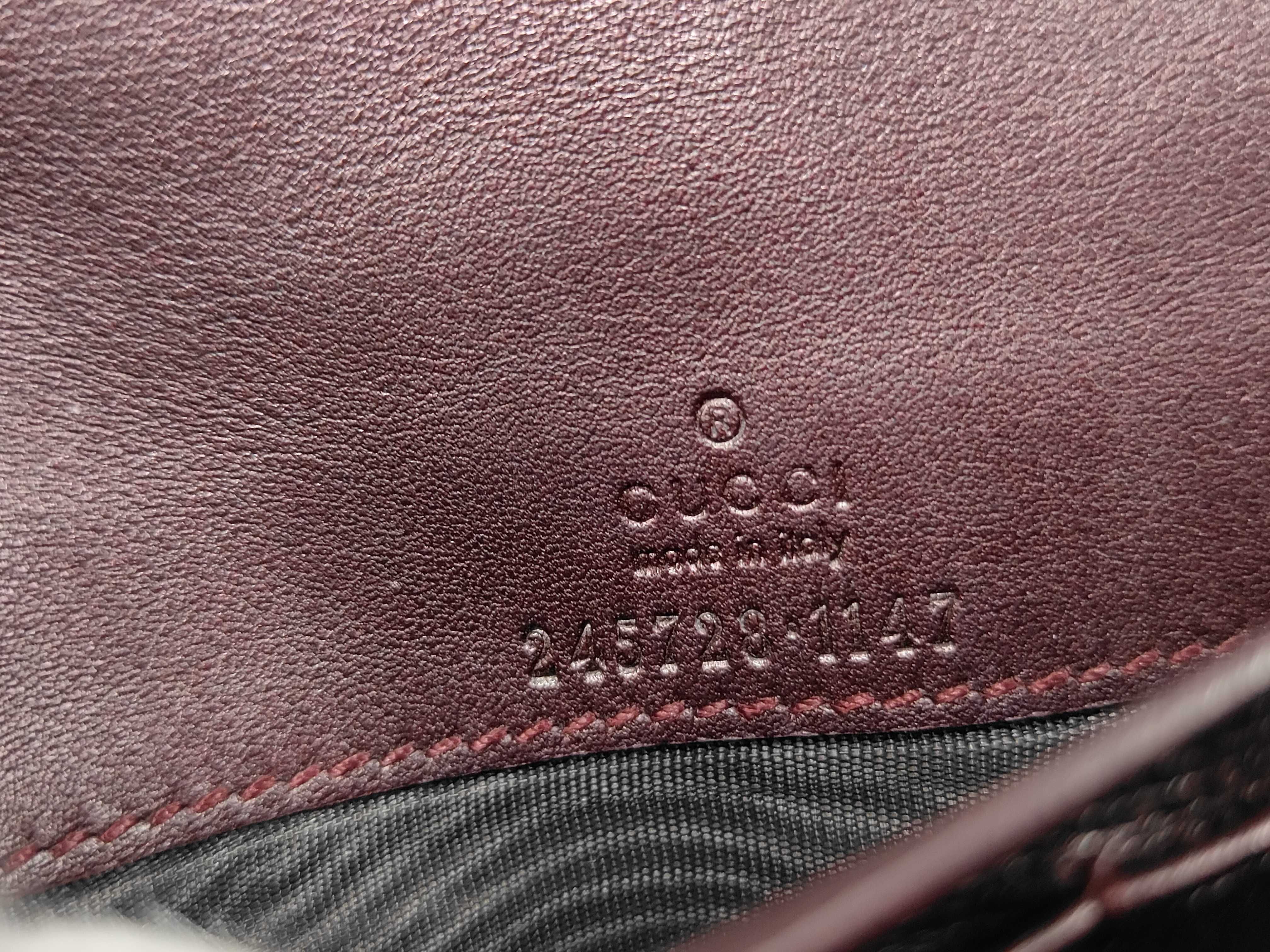GG Canvas Heart Long Wallet — view 10