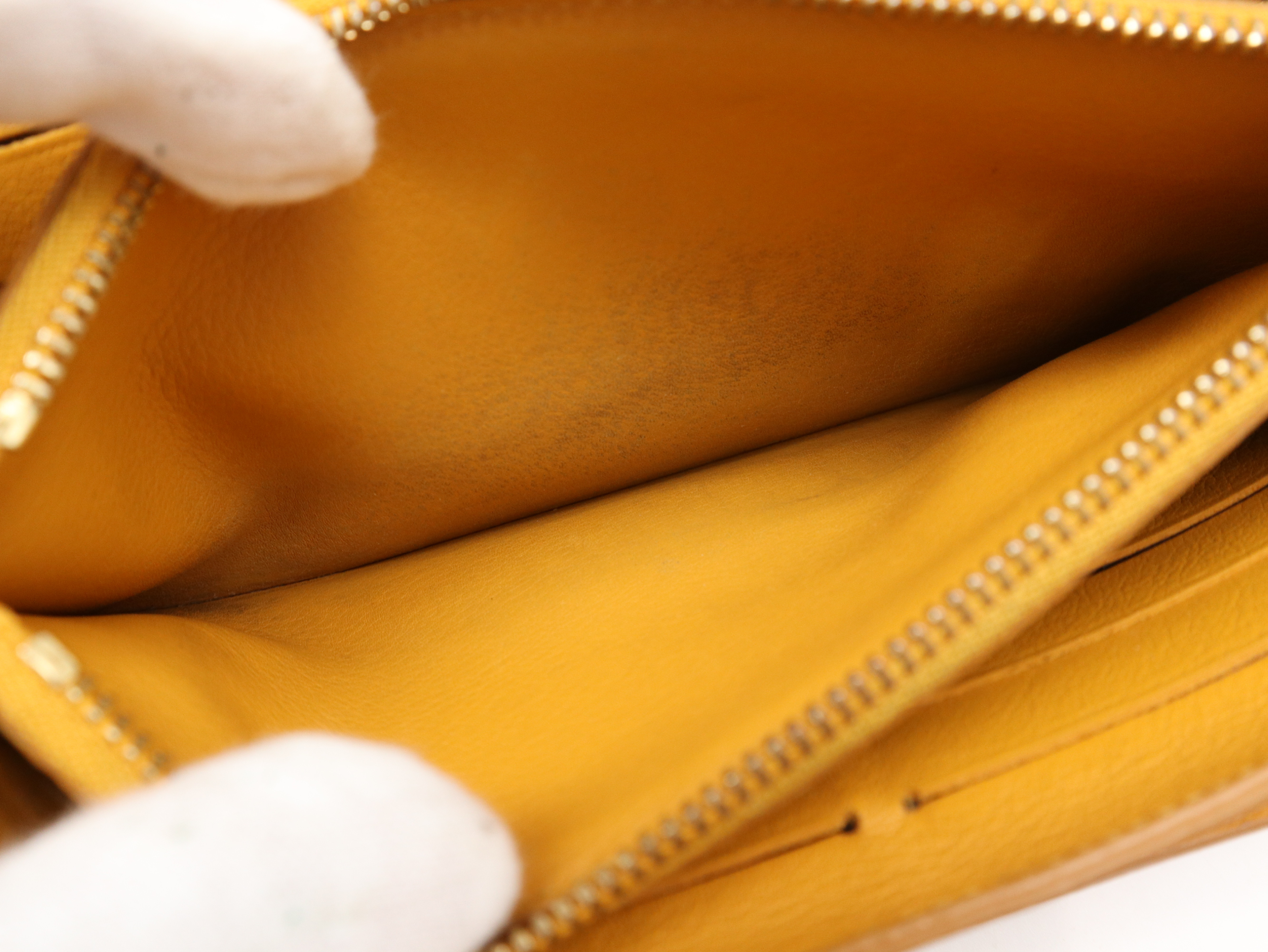 M60413 Monogram Portefeuille Elysée Saffron Wallet with Box and Dust Bag — view 11