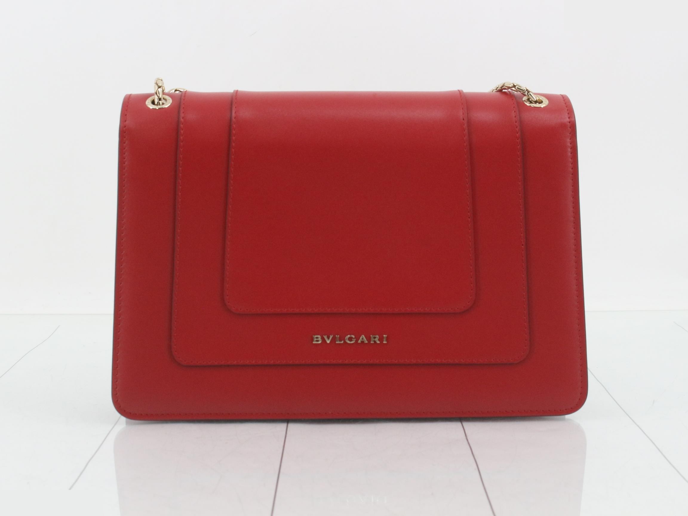 Serpenti Forever Shoulder Bag with Mirror — view 2