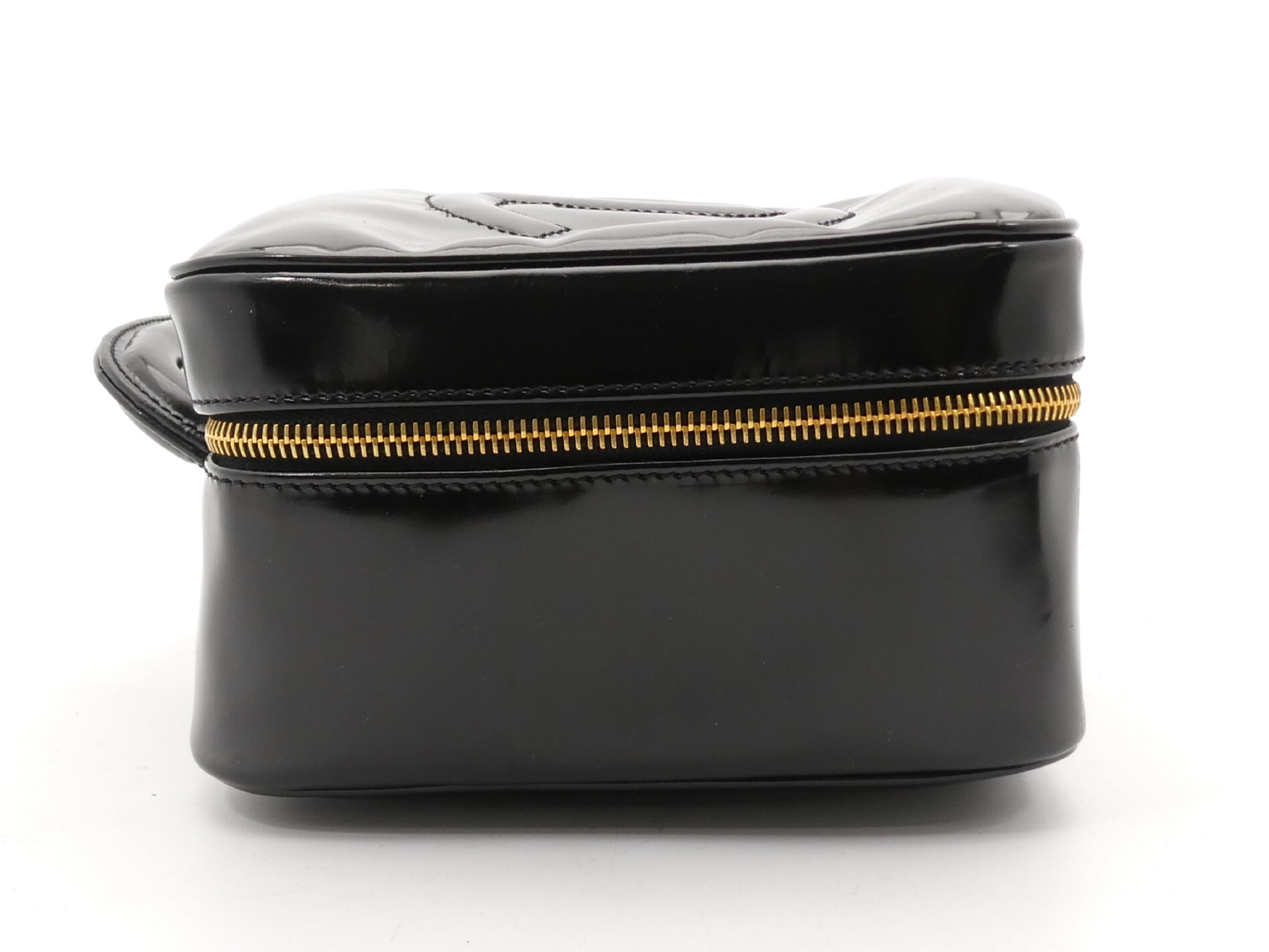 Coco Mark Enamel 2-Way Vanity Bag — view 3