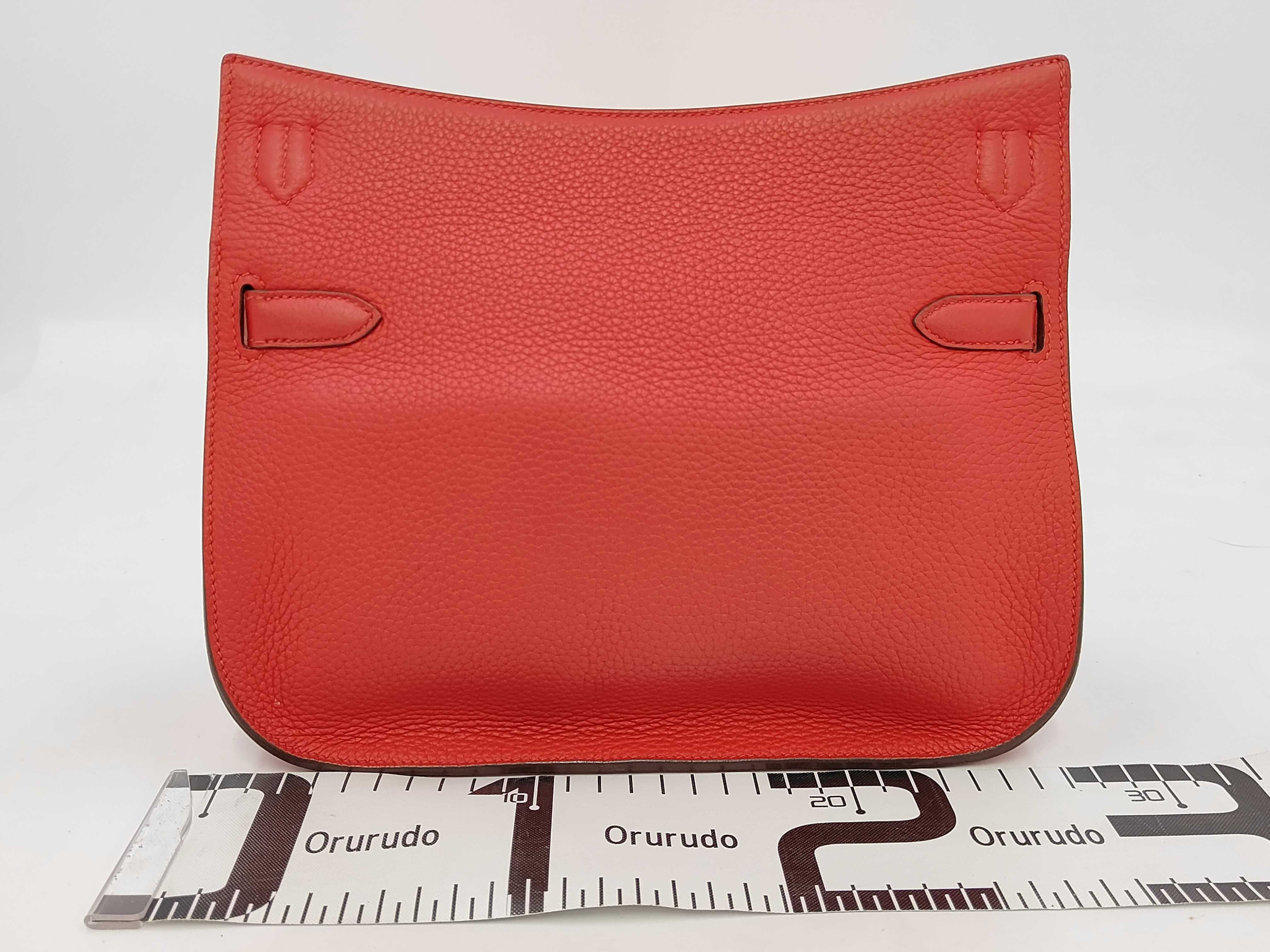 Gypsier 28 Rouge Cazac Taurillon Clemence Silver Hardware X Engraved Shoulder Bag — view 2