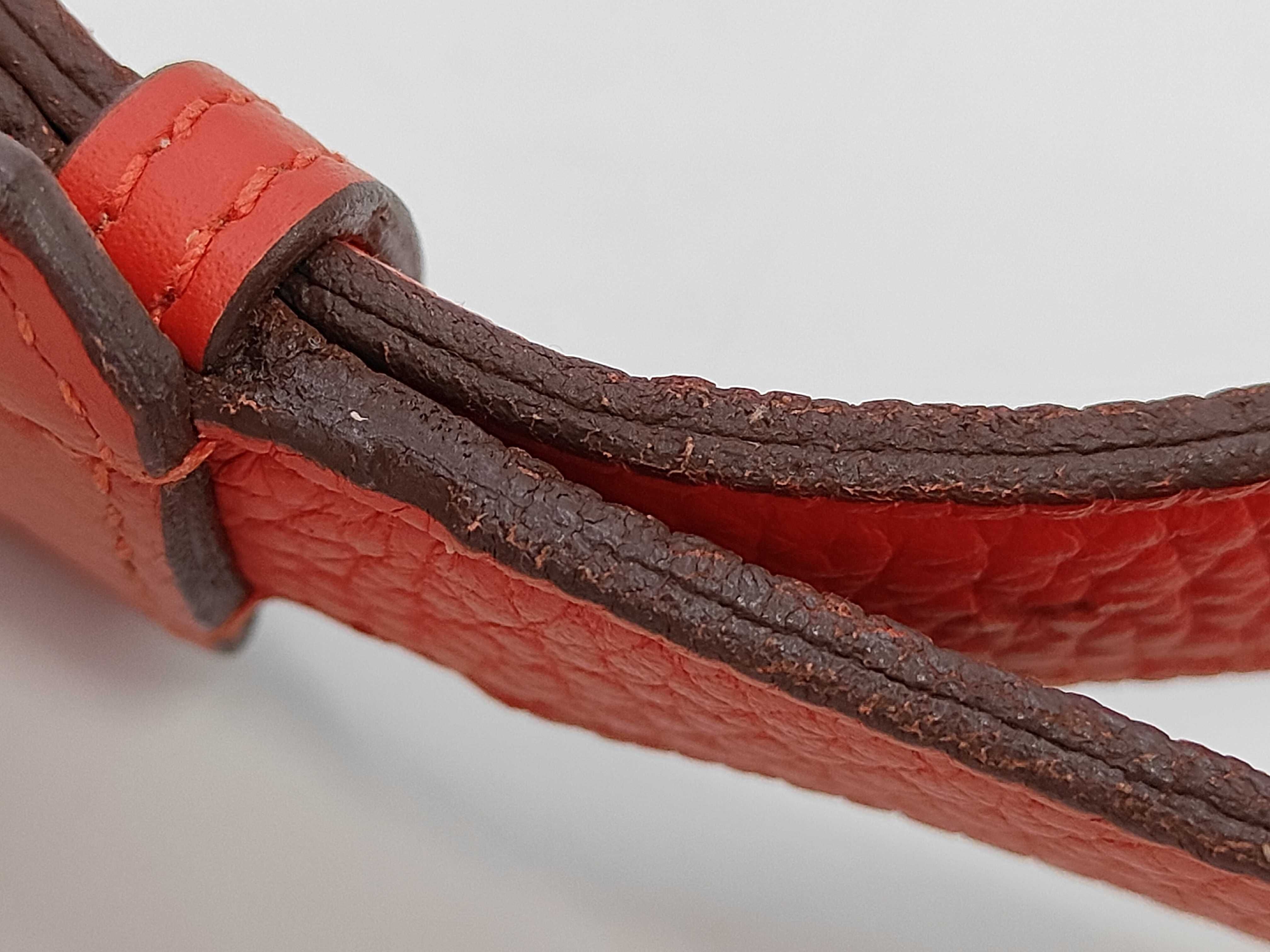 Gypsier 28 Rouge Cazac Taurillon Clemence Silver Hardware X Engraved Shoulder Bag — view 15