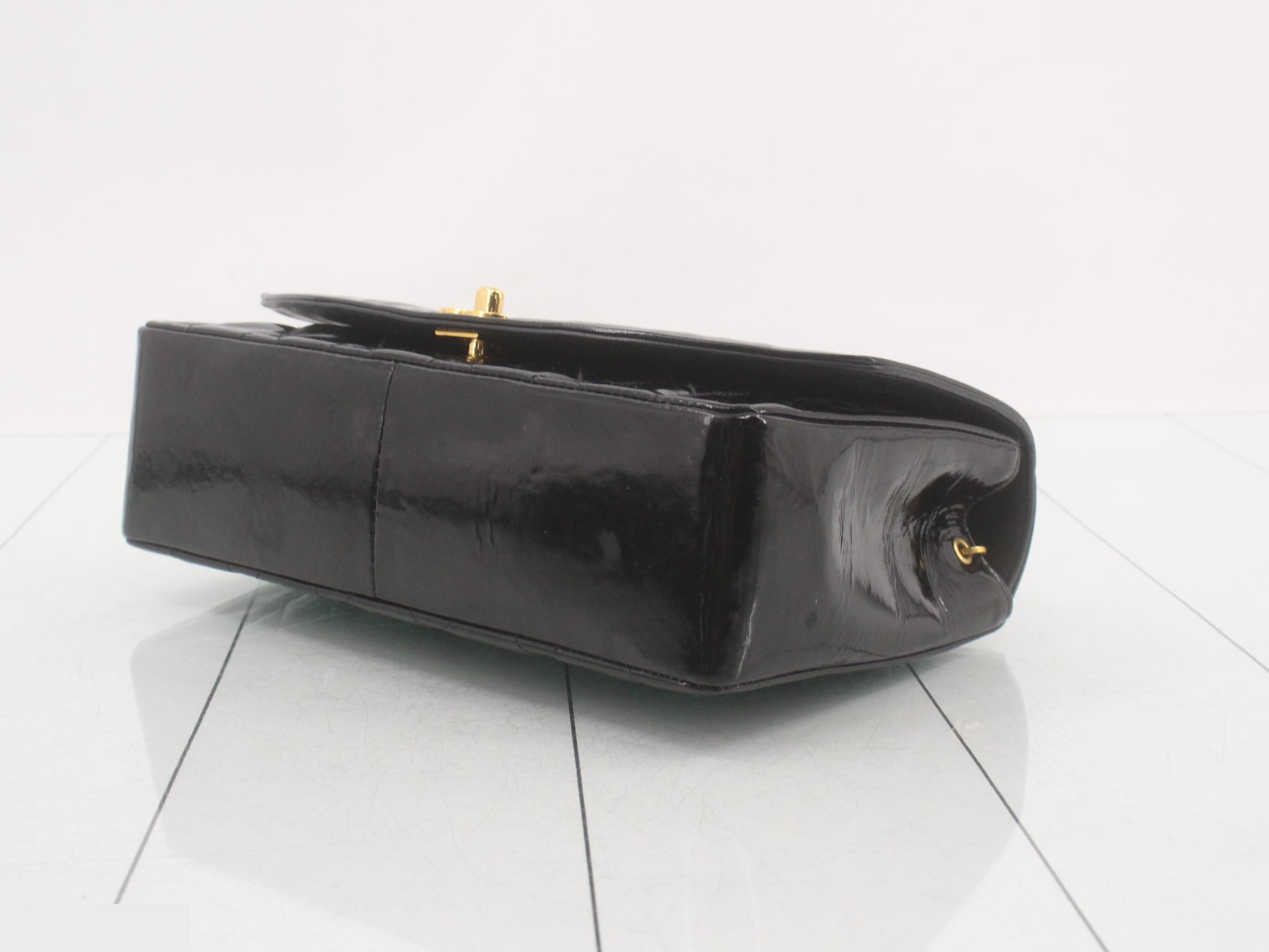 Enamel Chain Shoulder Bag, Diana Matelassé — view 6
