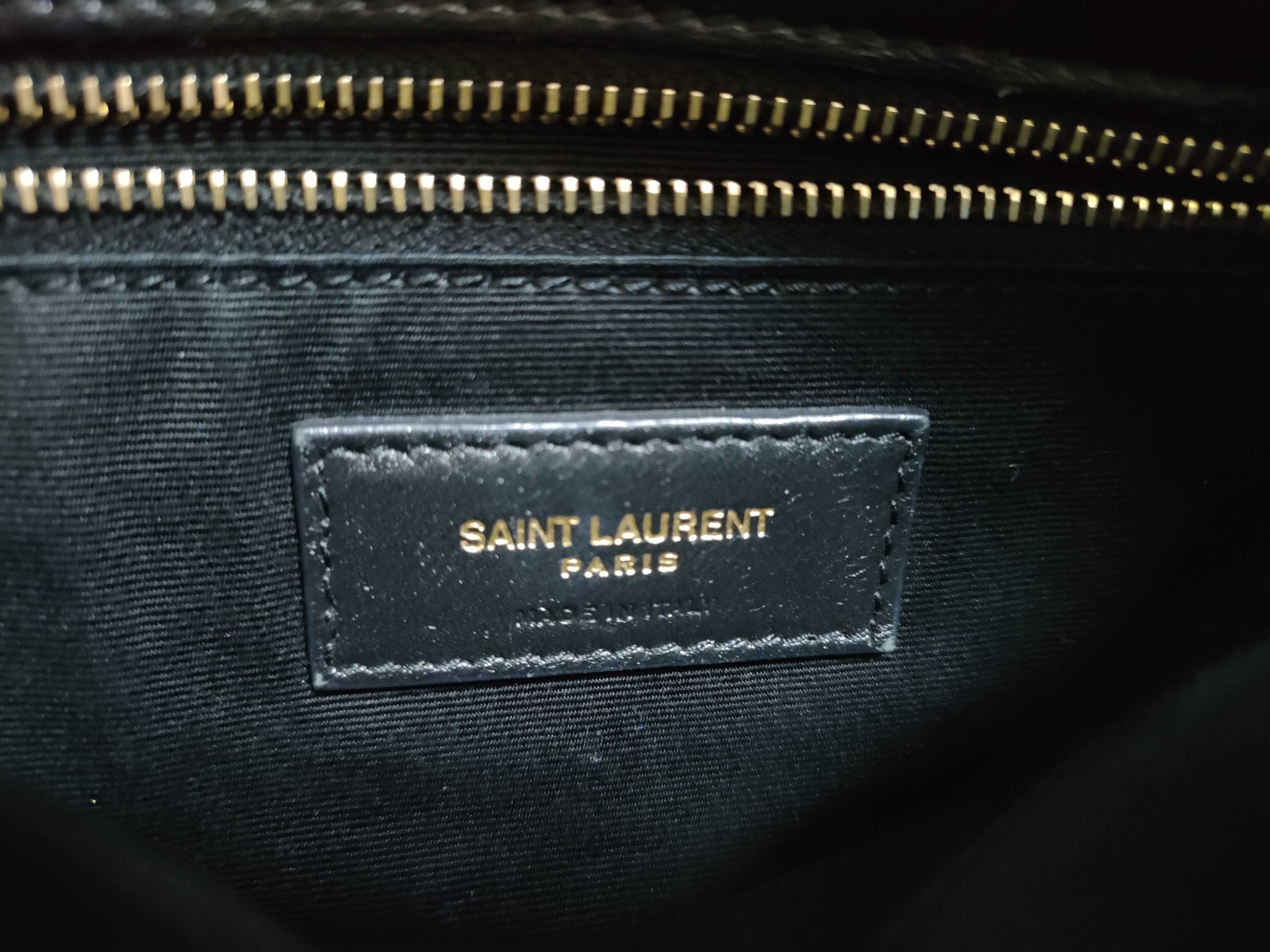 Loulou Puffer Handbag Gold Chain Shoulder Bag — view 9