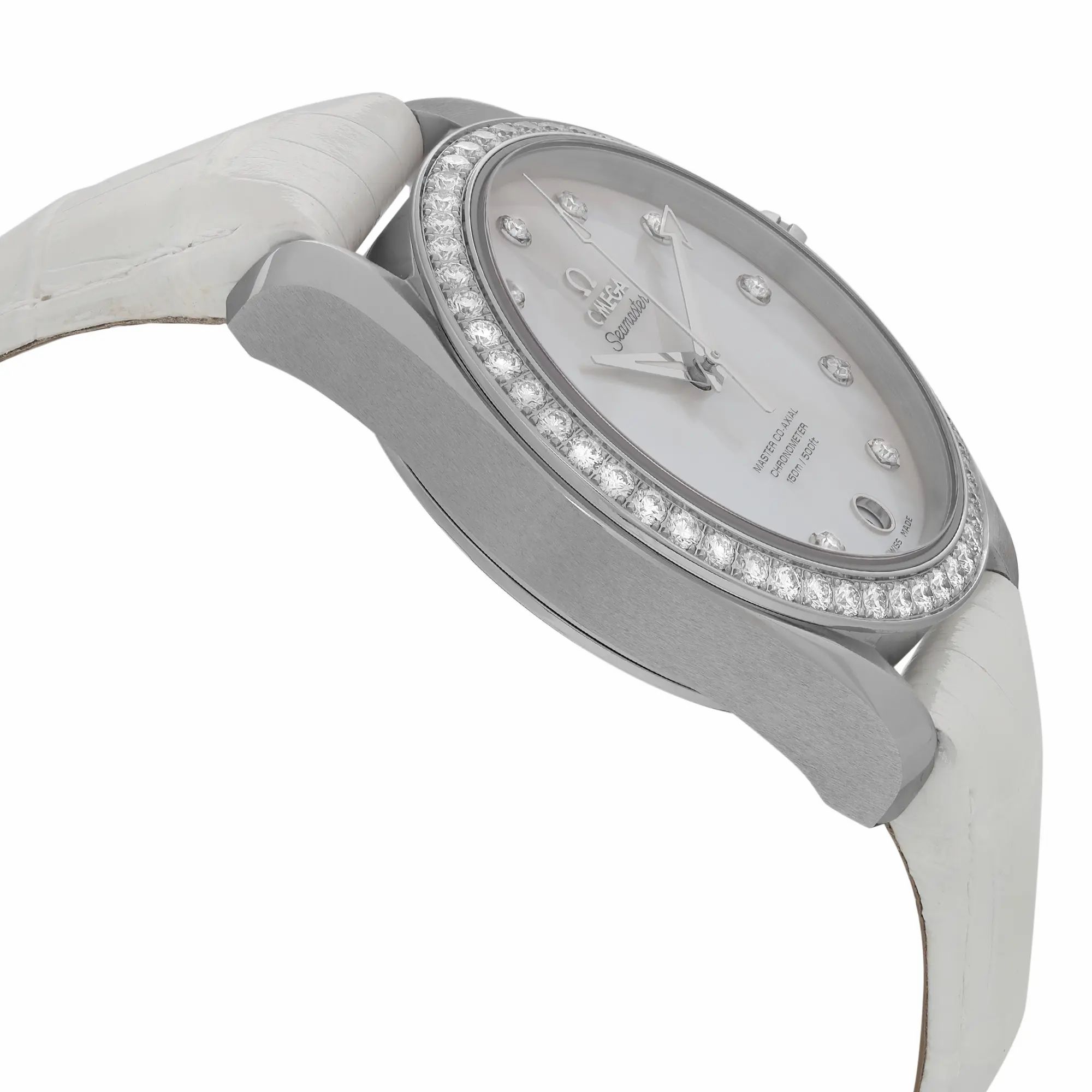 Seamaster Aqua Terra Steel MOP Diamond Dial Automatic 231.18.39.21.55.001 — view 3