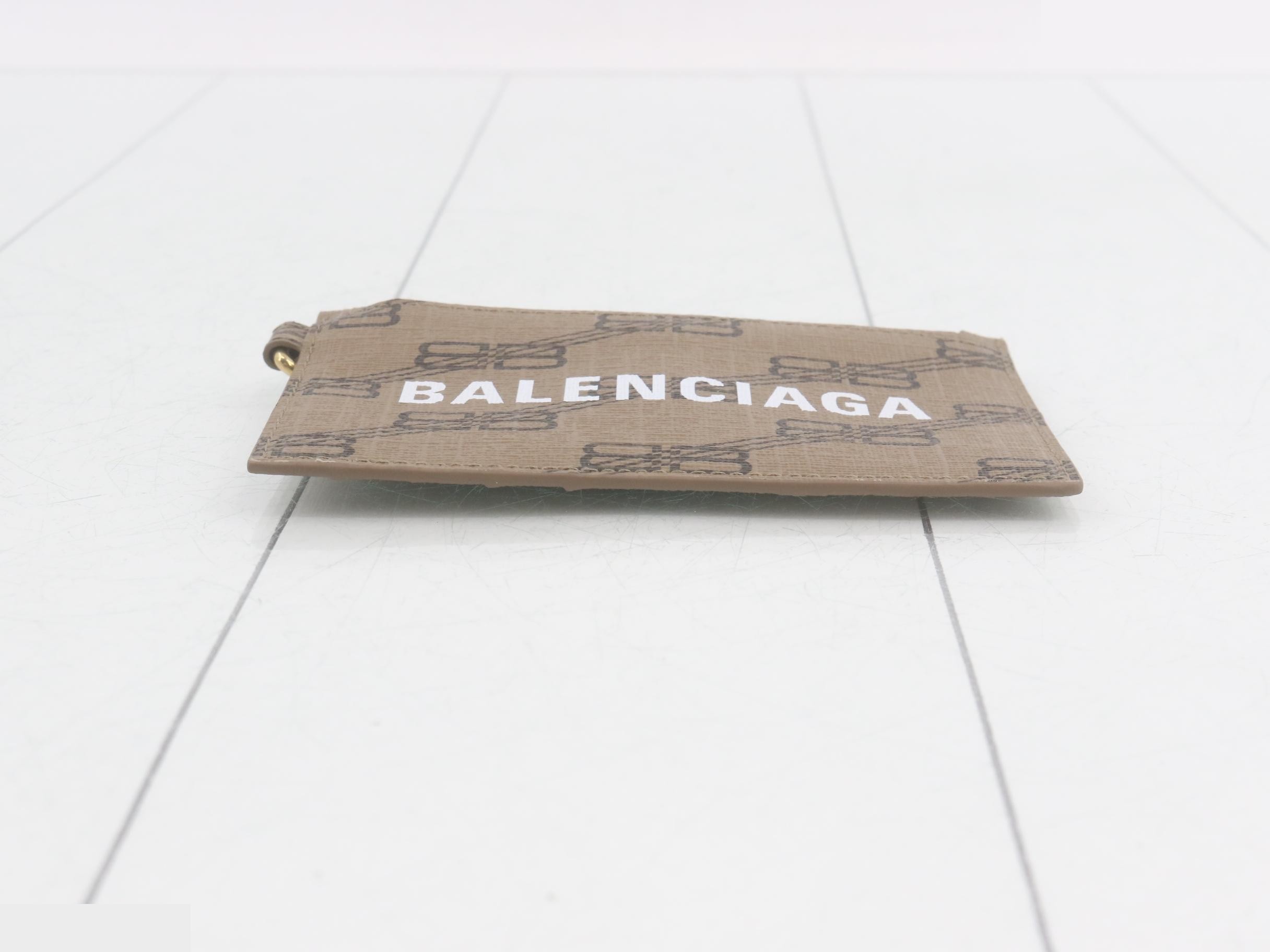 BB Card Case with Strap, Unused, Stored Item, Brown — view 3